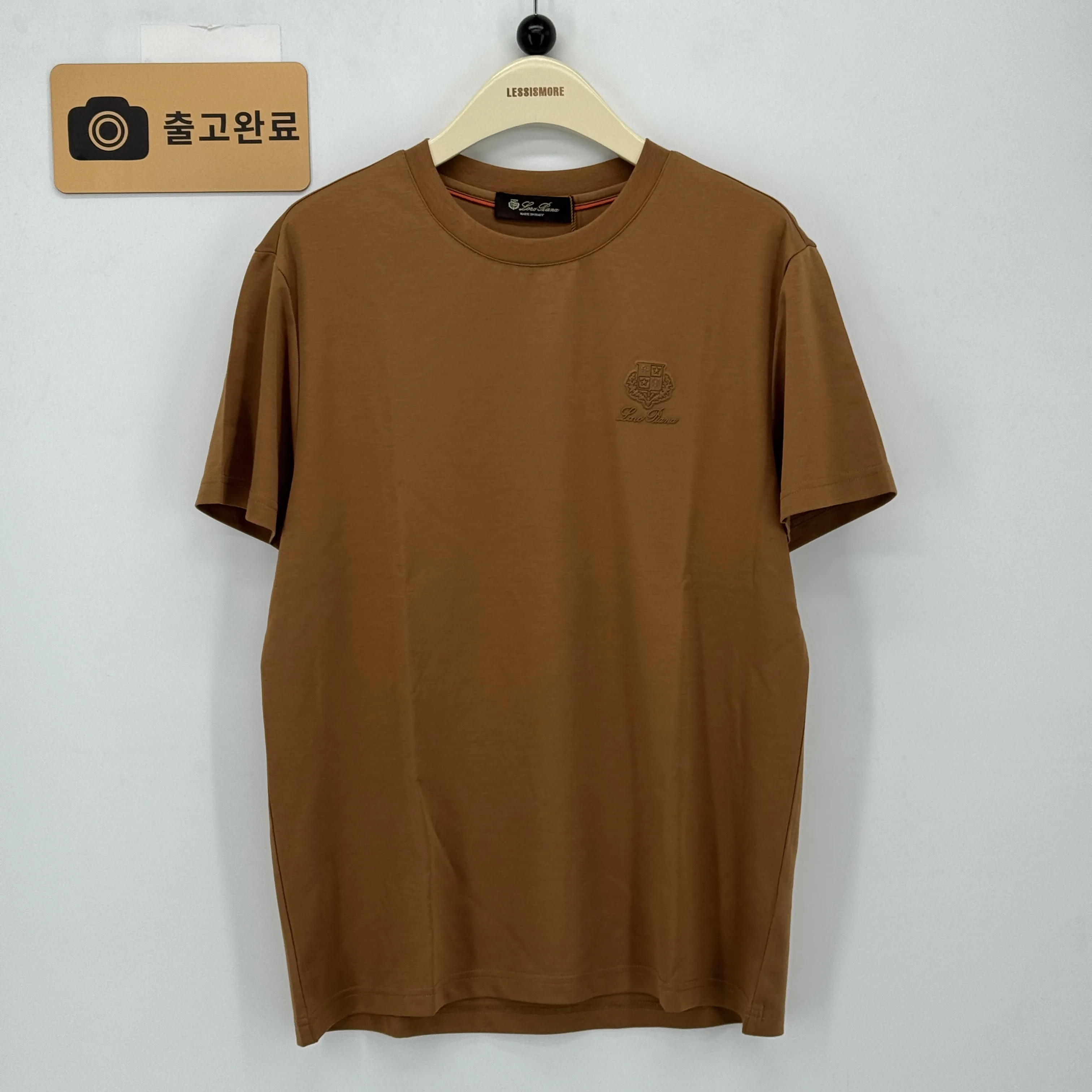 로로피아나 반팔 티셔츠 검수사진 1
