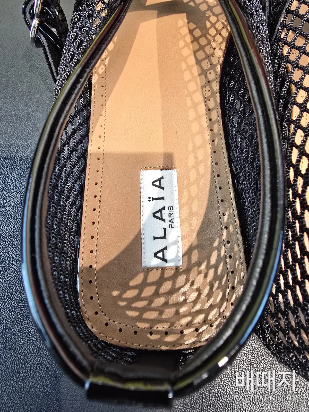 알라이아 신발 121355 Alaia Shoes 검수사진 17