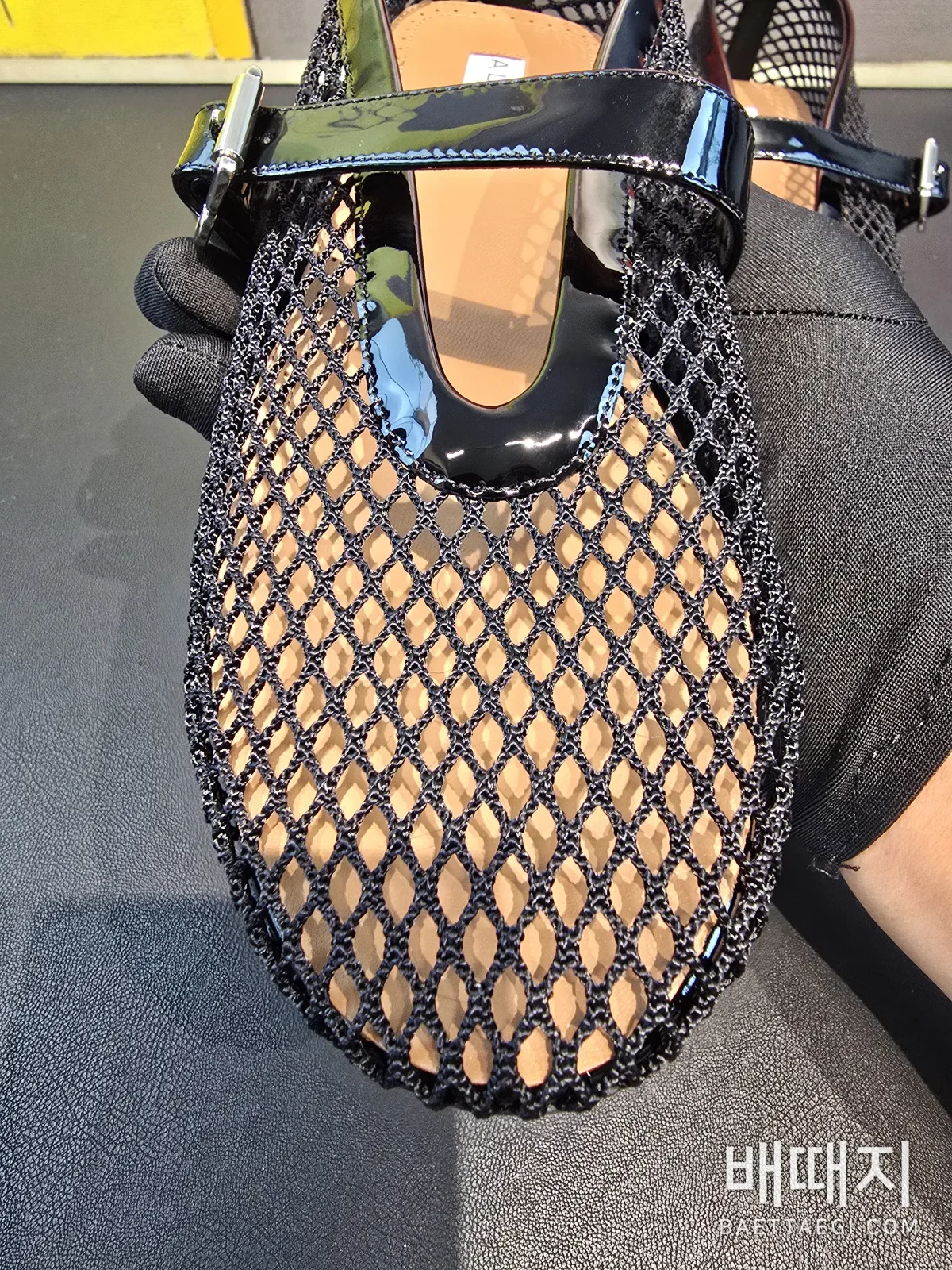 알라이아 신발 121355 Alaia Shoes 검수사진 12