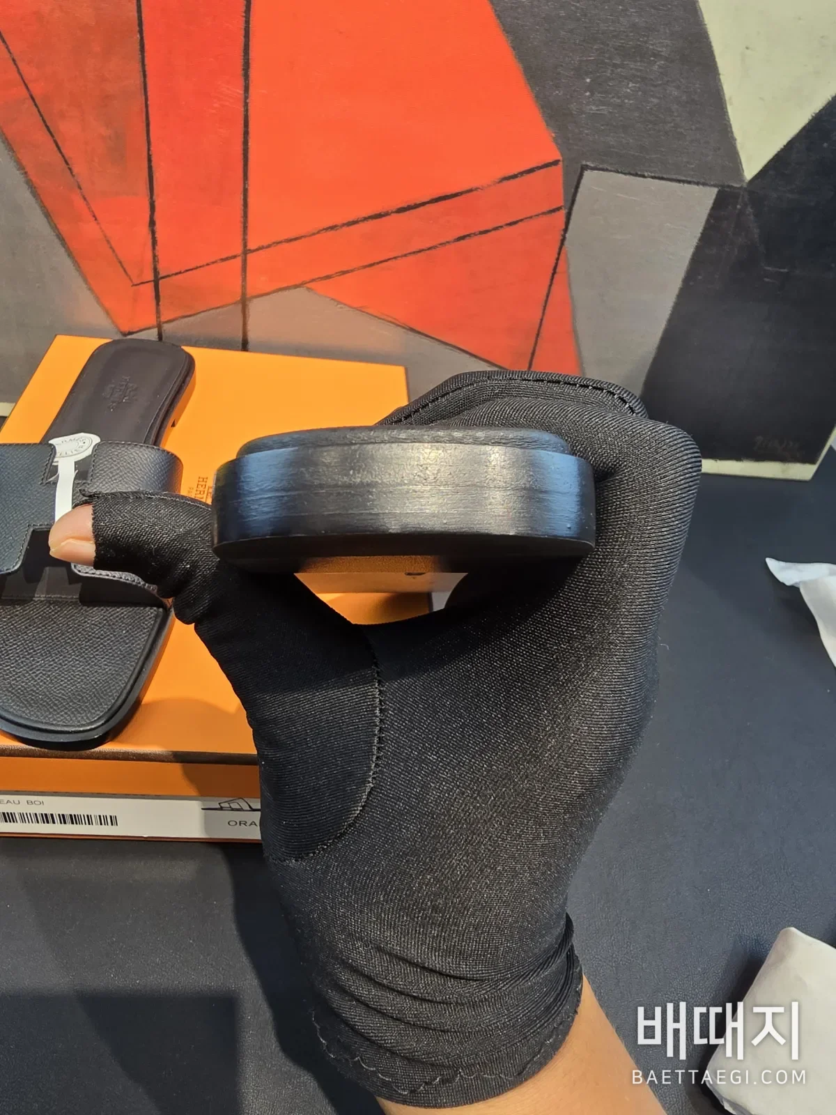 에르메스 신발 117483 Hermes Shoes 검수사진 8