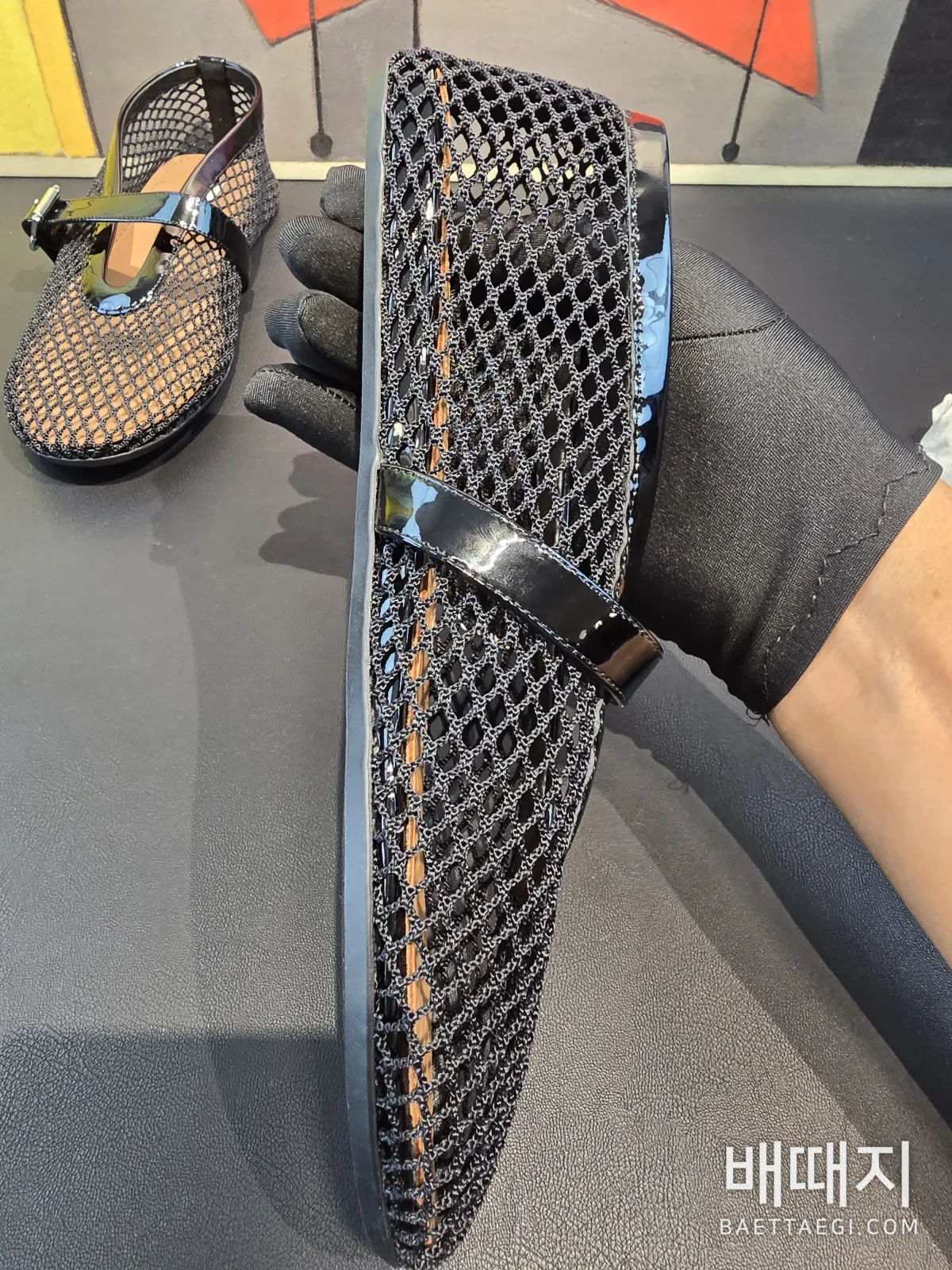 알라이아 신발 121355 Alaia Shoes 검수사진 8