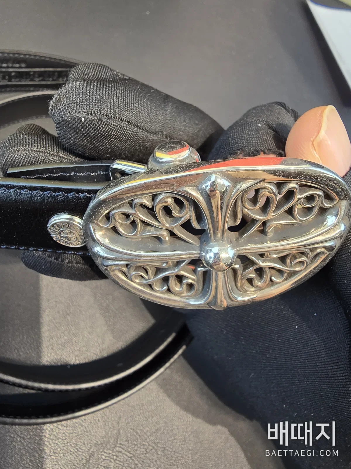크롬하츠 벨트 59297 Chrome Hearts Belt 검수사진 6