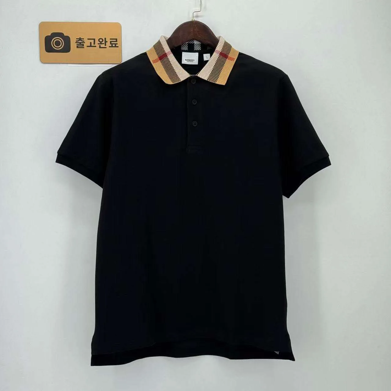 버버리 폴로반팔 검수사진 5
