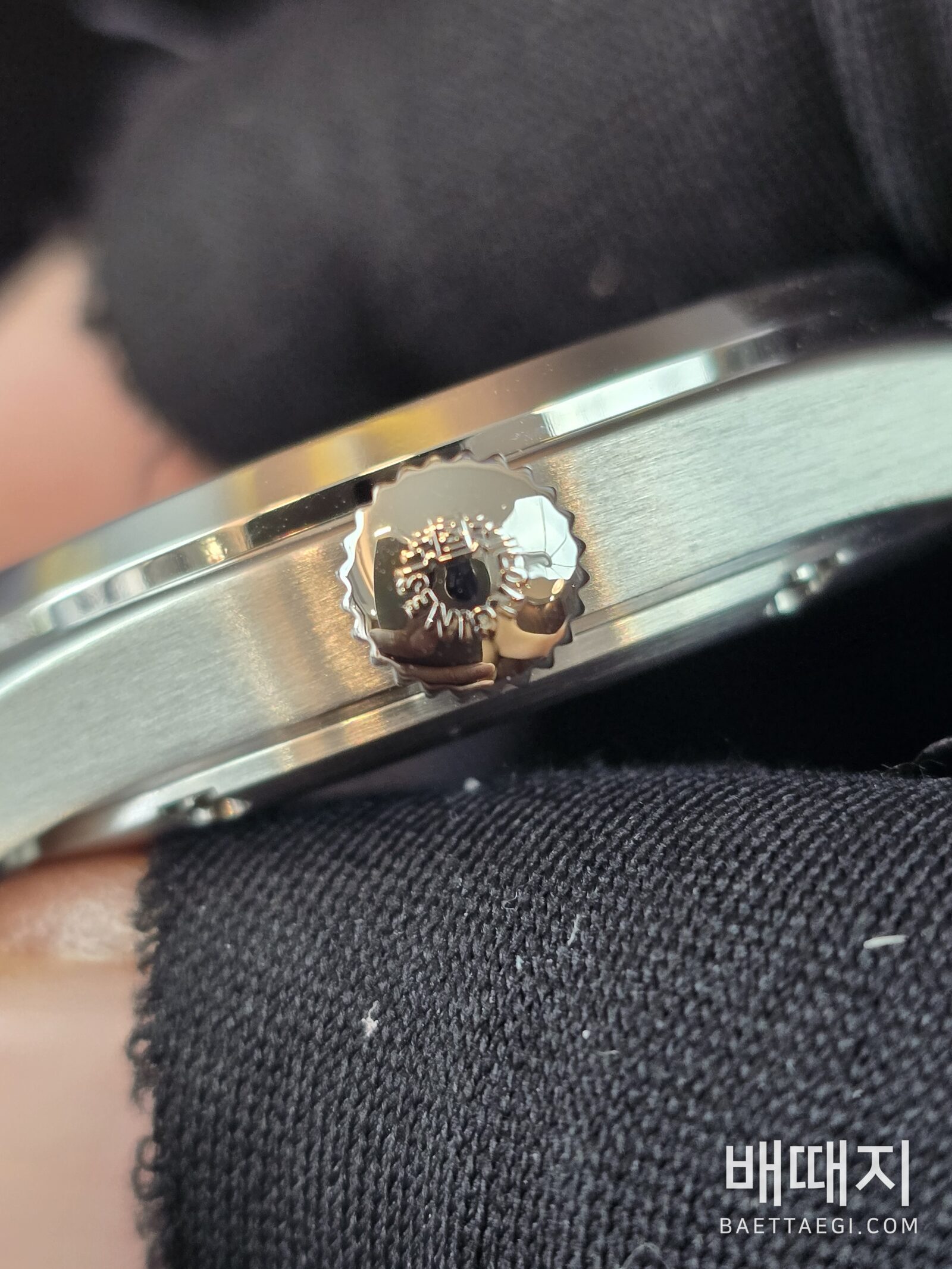 론진 스피릿 파일럿 39mm 검수사진 5