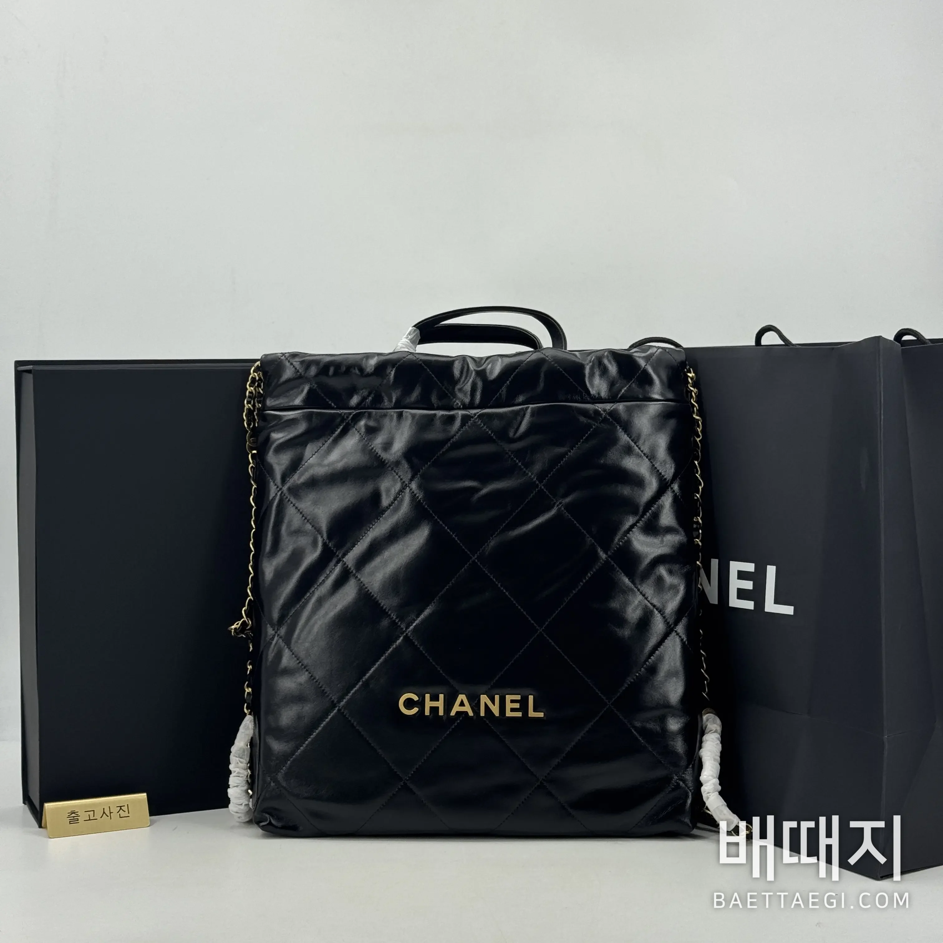 샤넬 22백 백팩 검수사진 1