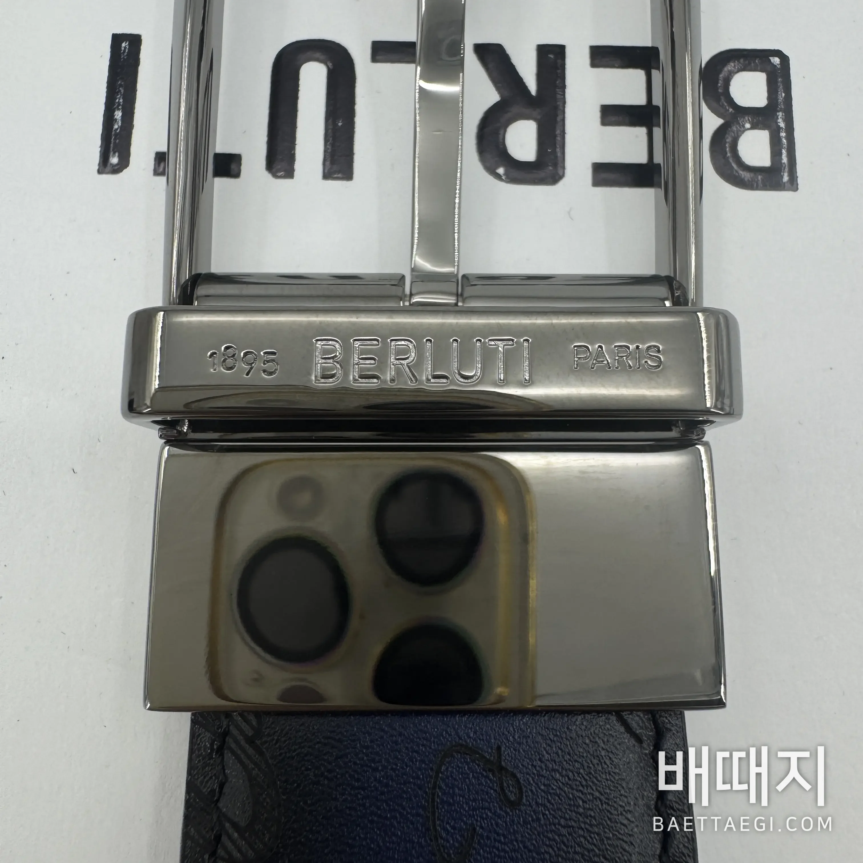 벨루티 벨트 검수사진 7