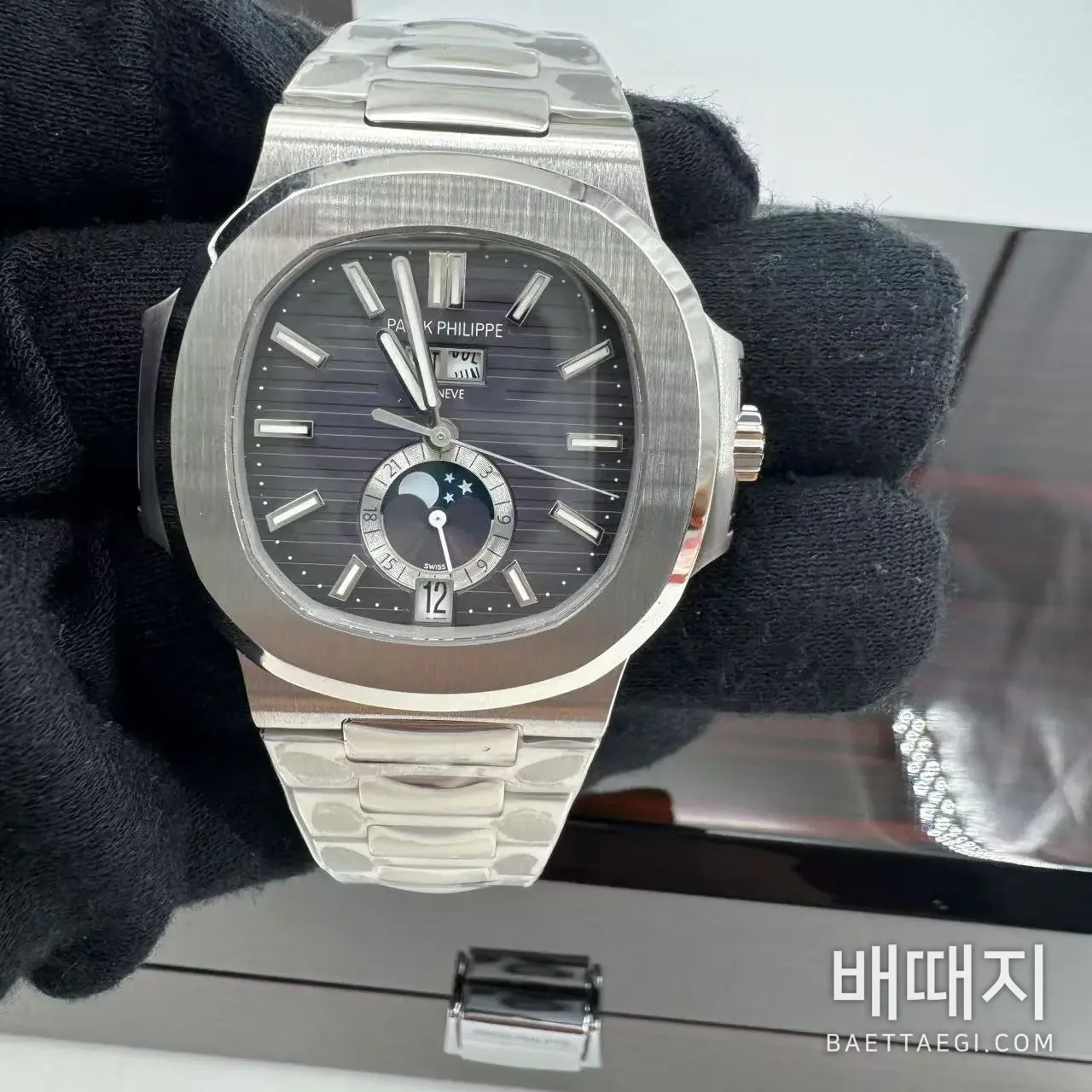 파텍필립 시계 +악어줄+케이스 검수사진 6