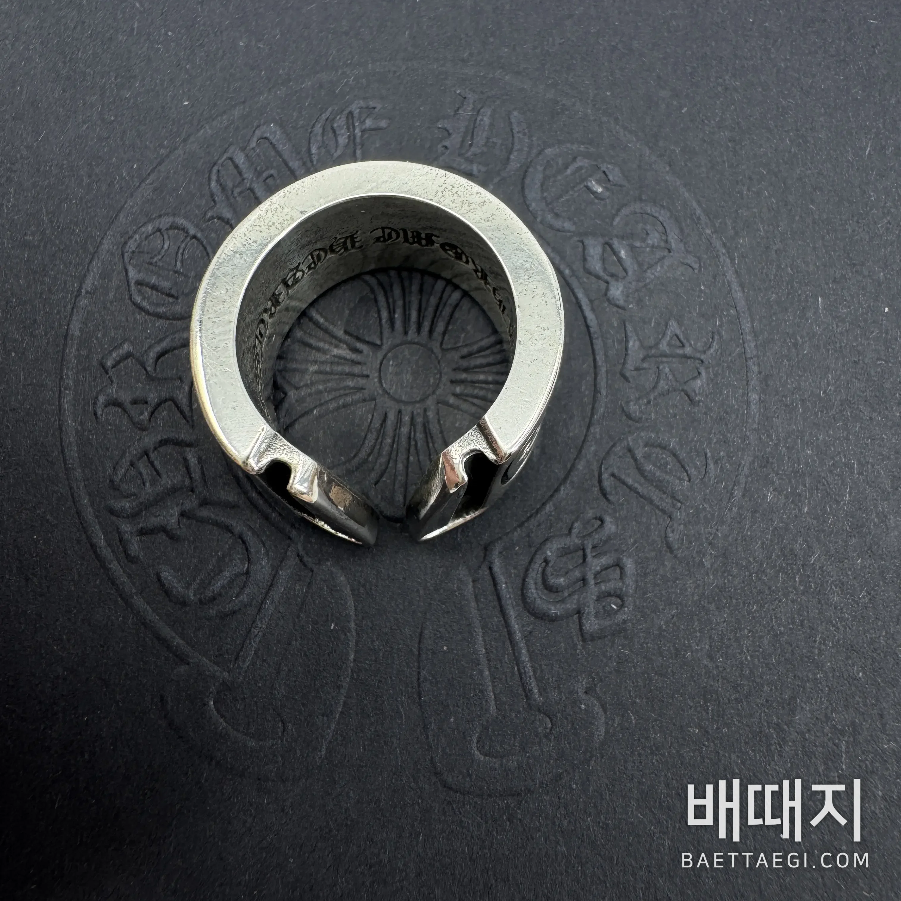 크롬하츠 반지 검수사진 4
