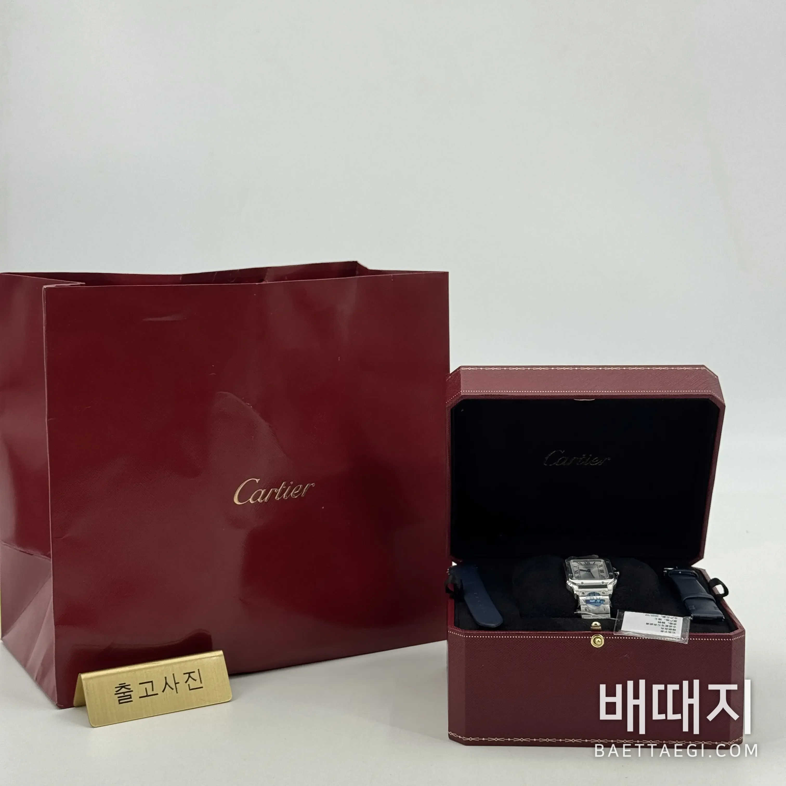 까르띠에 산토스 af공장 검수사진 1
