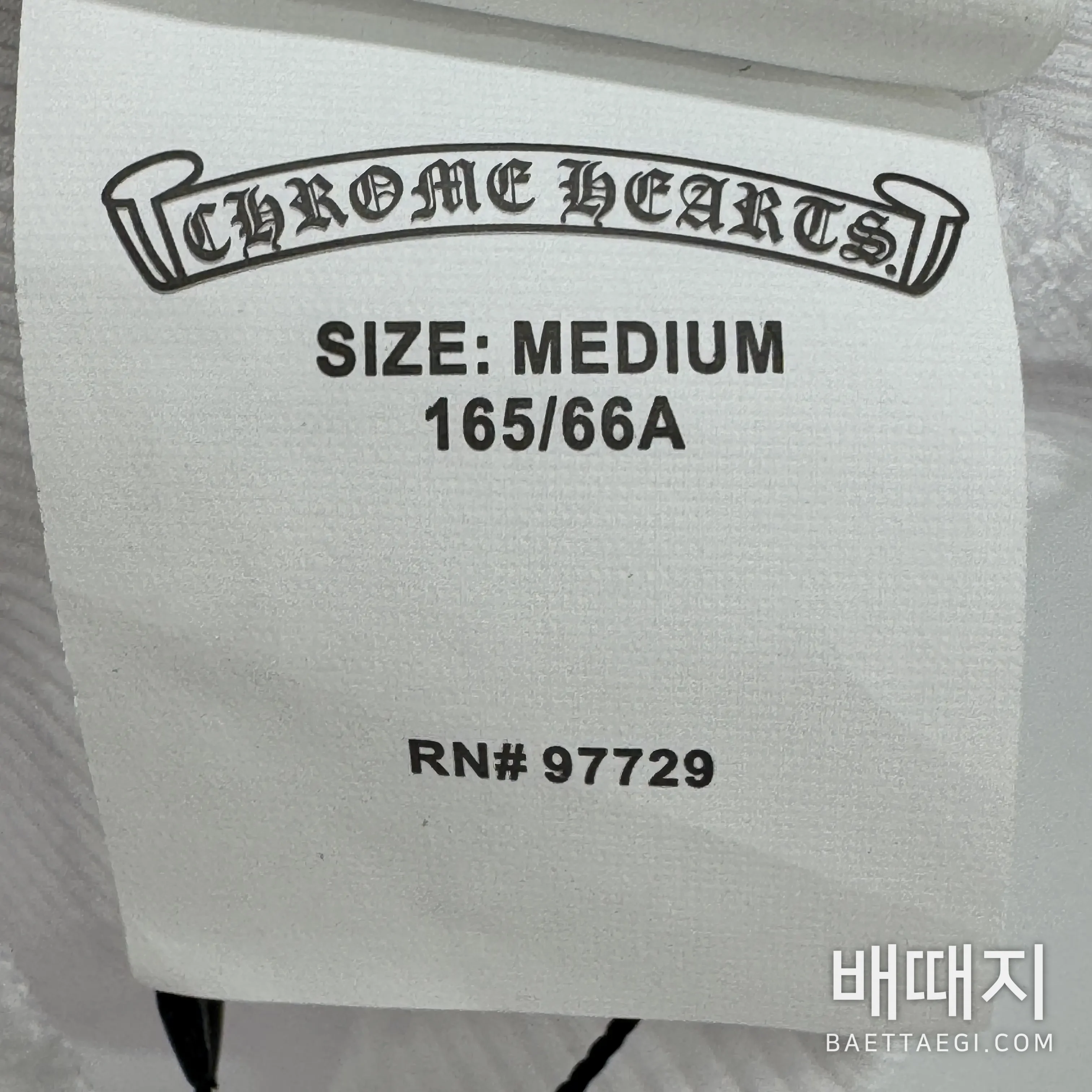 크롬하츠 여성 반팔 107786 Chrome Hearts T Shirt 검수사진 7