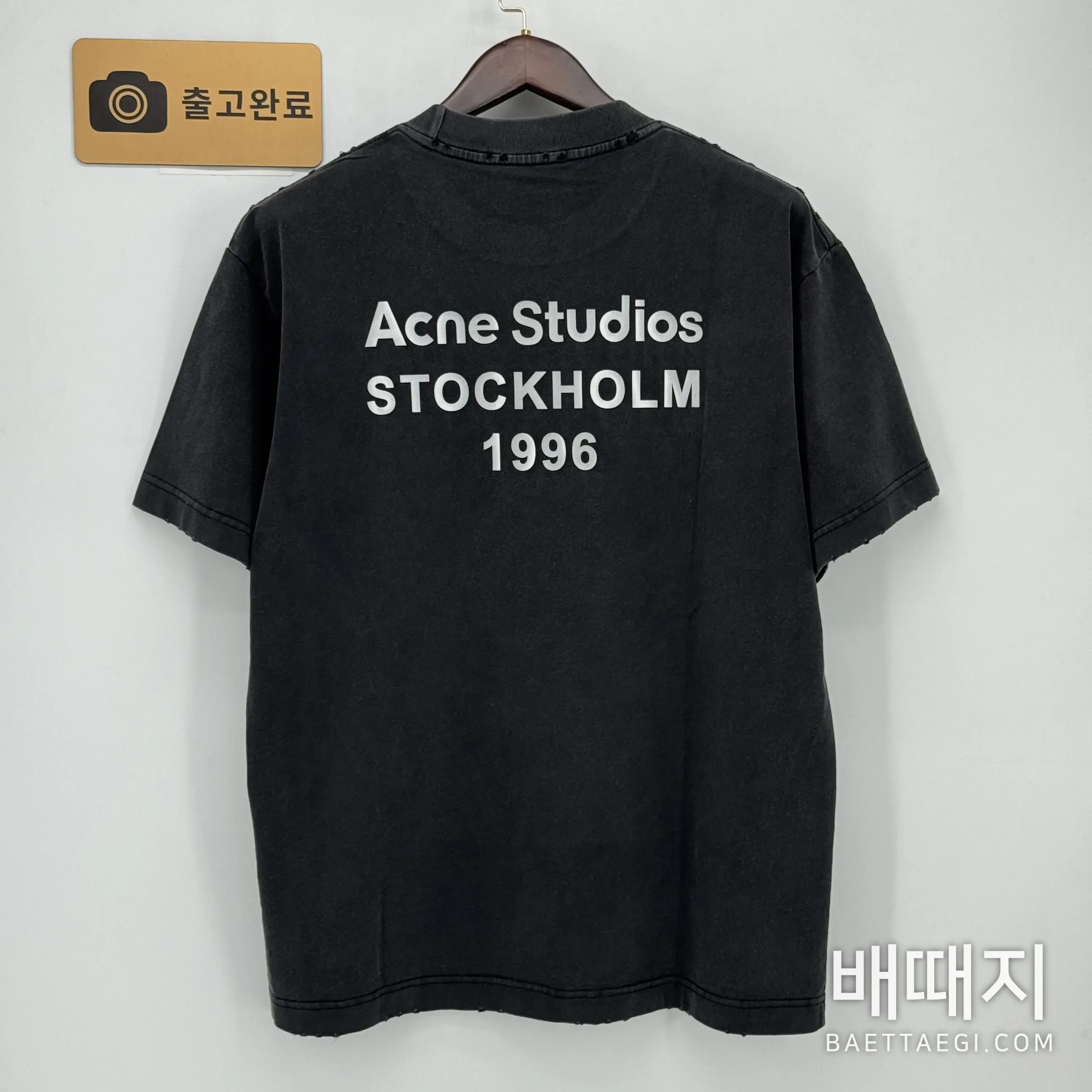 아크네스튜디오 남성 반팔 88652 Acne Studios T Shirt 검수사진 8