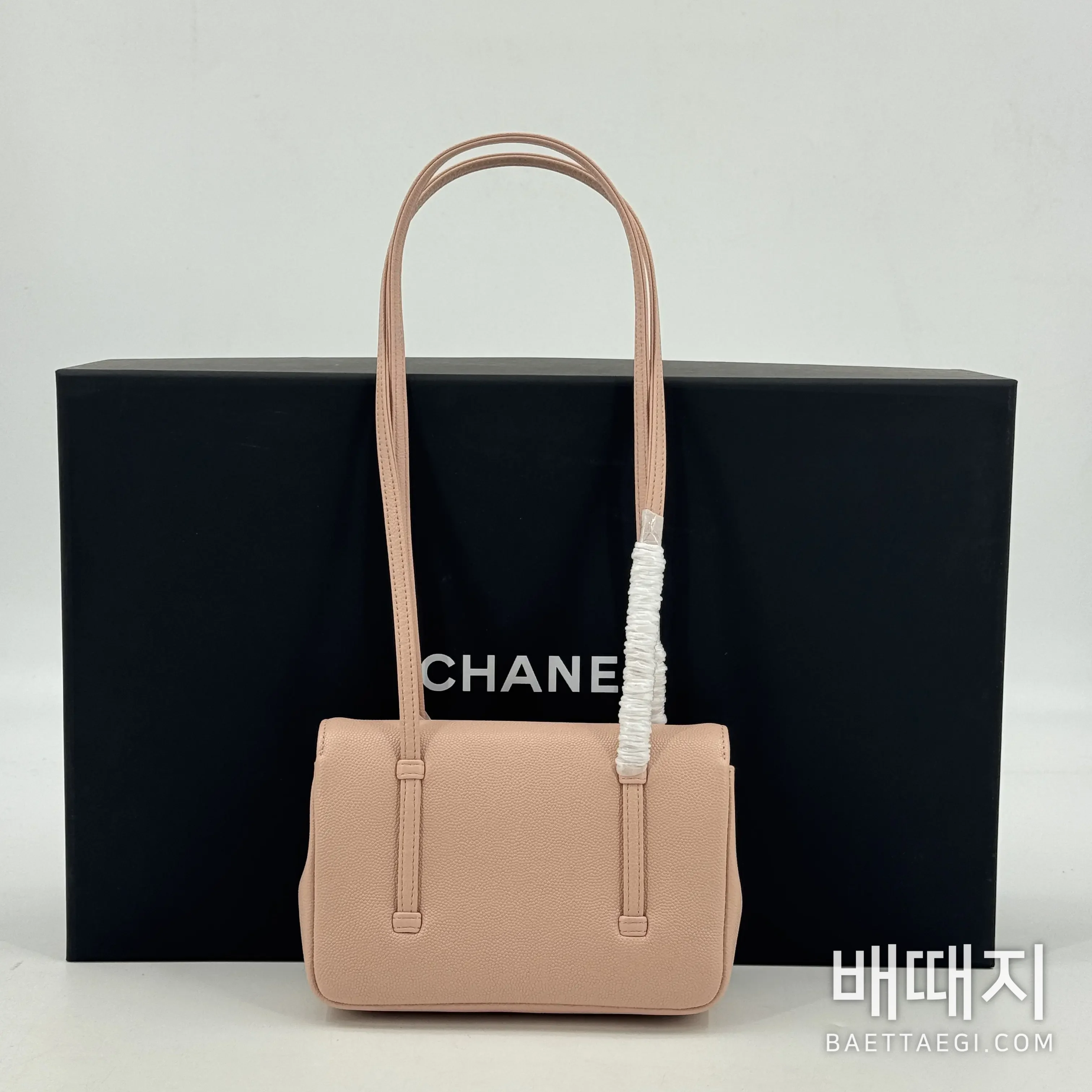 샤넬 핑크 핸들 가방 검수사진 2