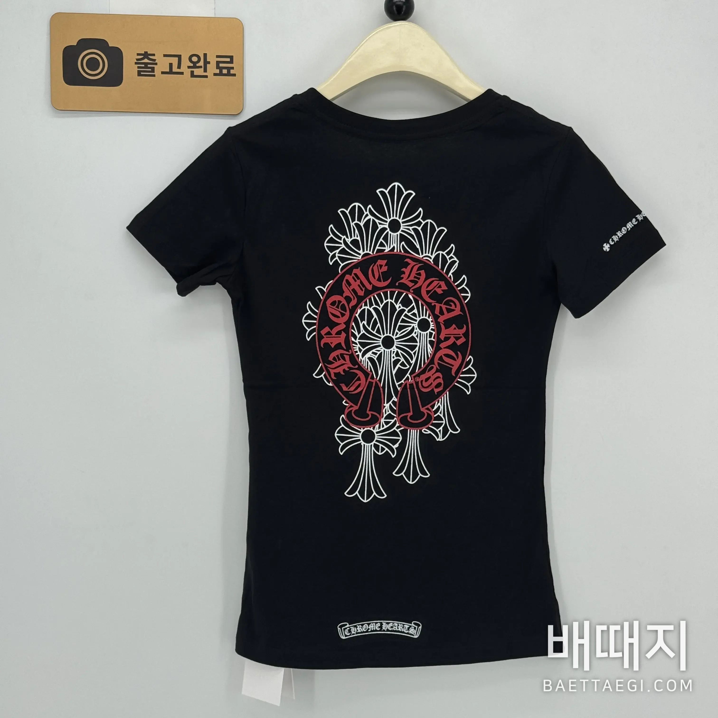 크롬하츠 여성 반팔 53093 Chrome Hearts Women T Shirt 검수사진 10