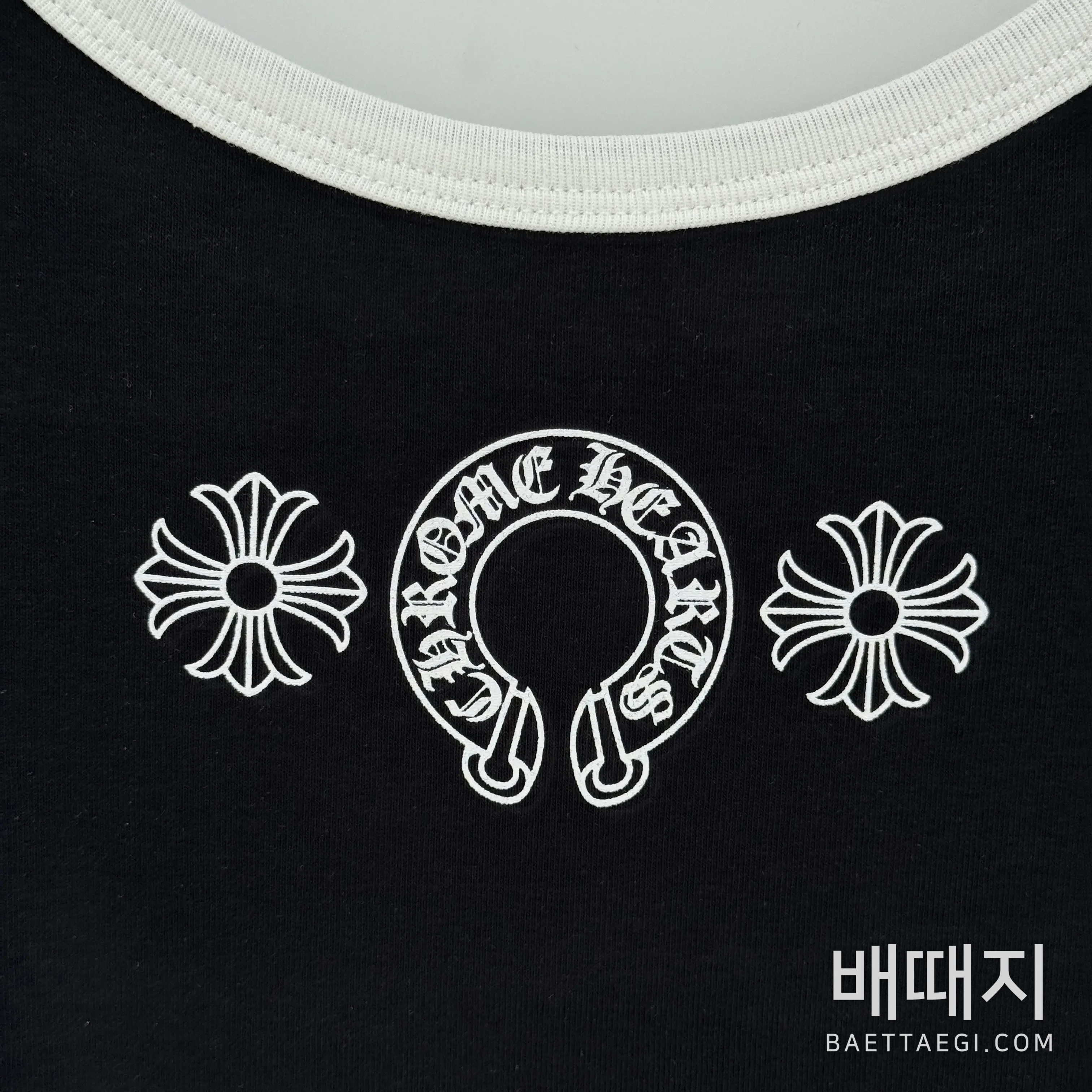 크롬하츠 살구색 배너 말굽 슬립 원피스 검수사진 5