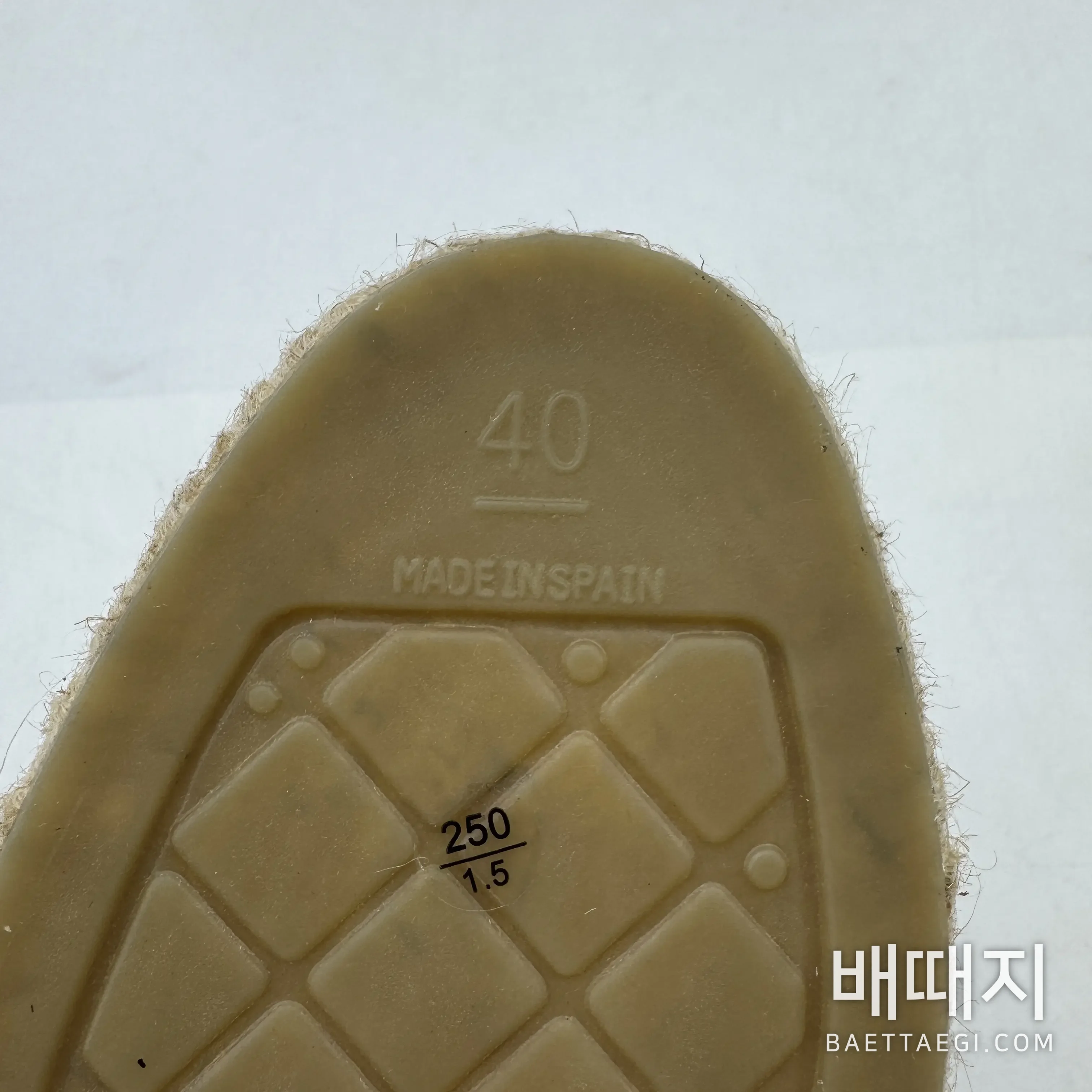 샤넬 신발 115680 Chanel Shoes 검수사진 8