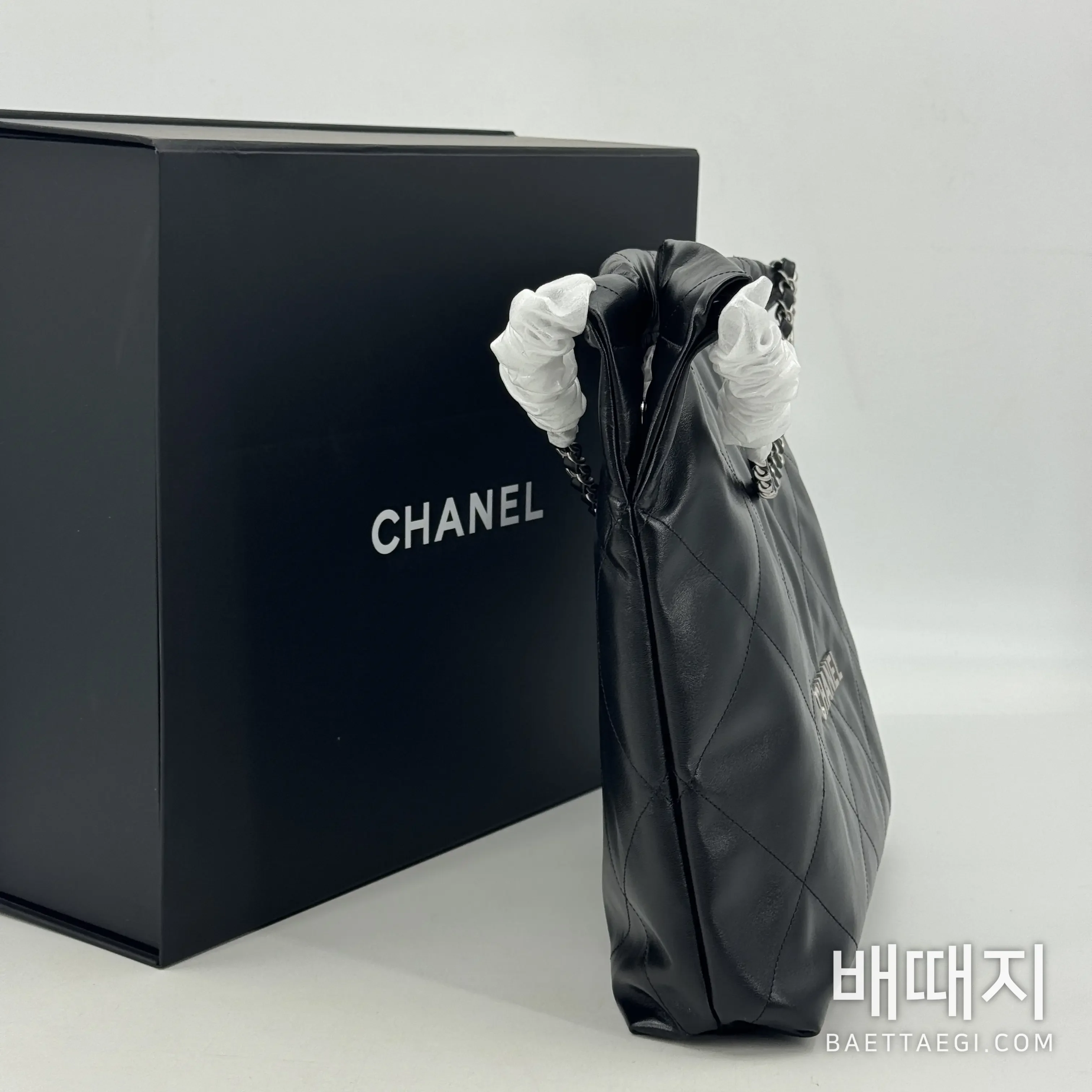 샤넬 몬테벨로 22 미디엄 가방 검수사진 4