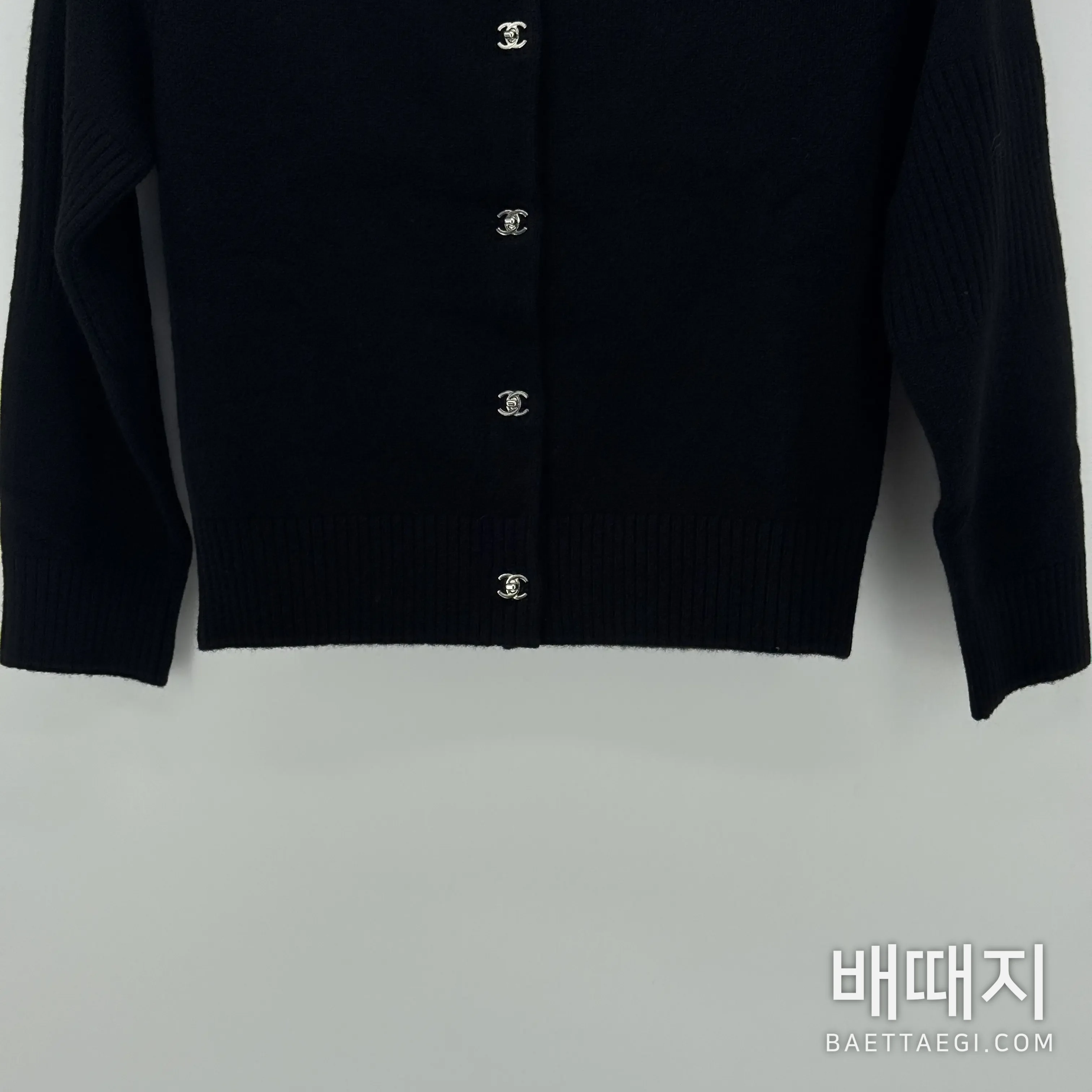 샤넬 가디건 검수사진 3