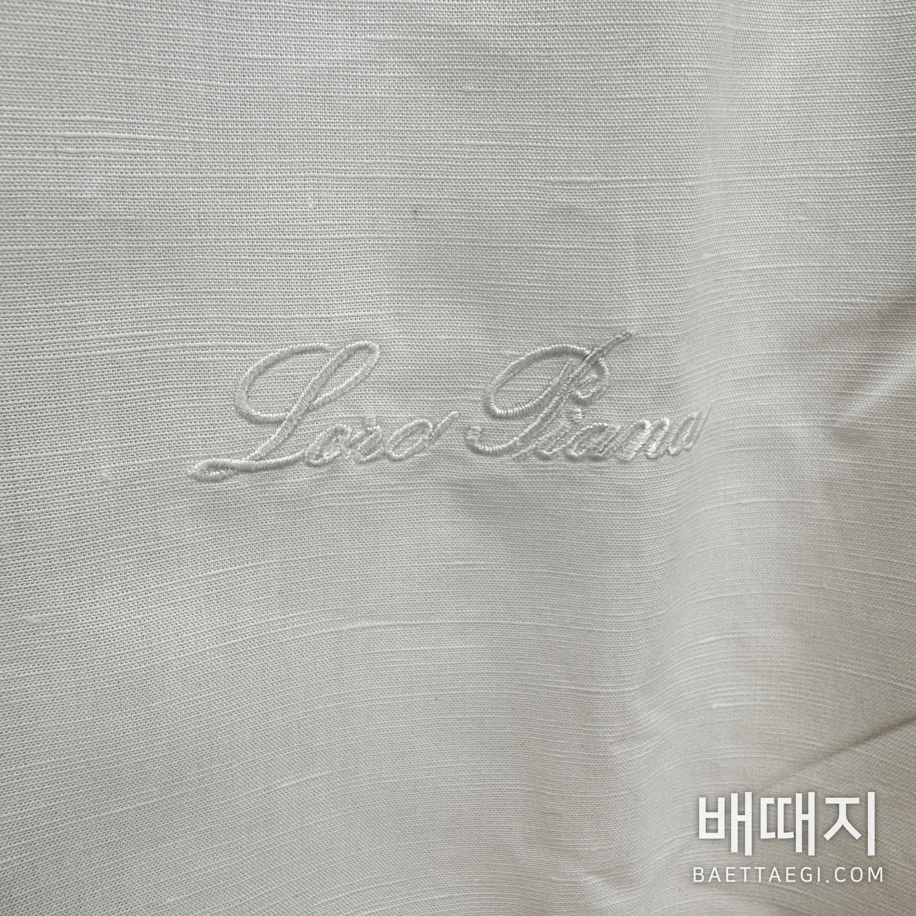 로로피아나 셔츠 검수사진 6