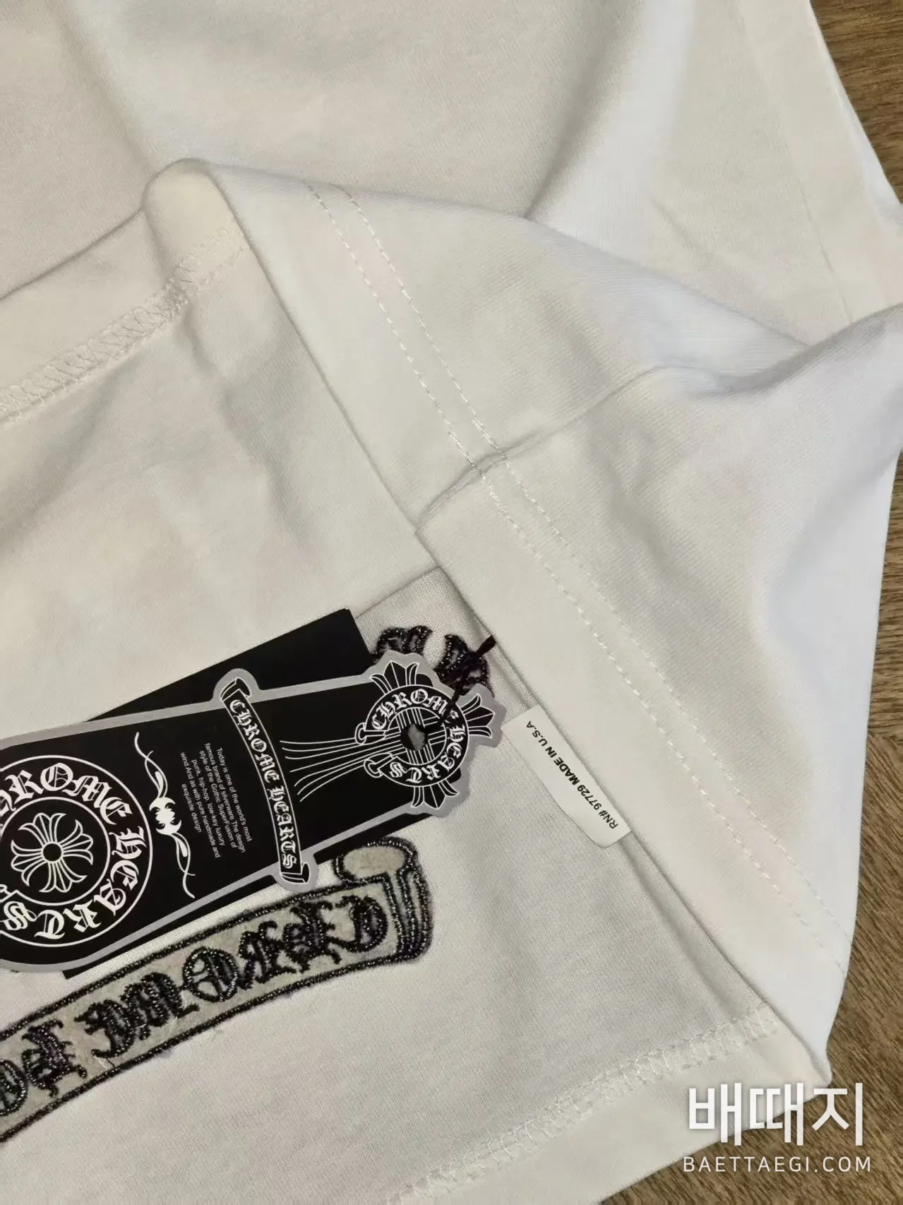 크롬하츠 남성 반팔 113671 Chrome Hearts T Shirt 검수사진 8