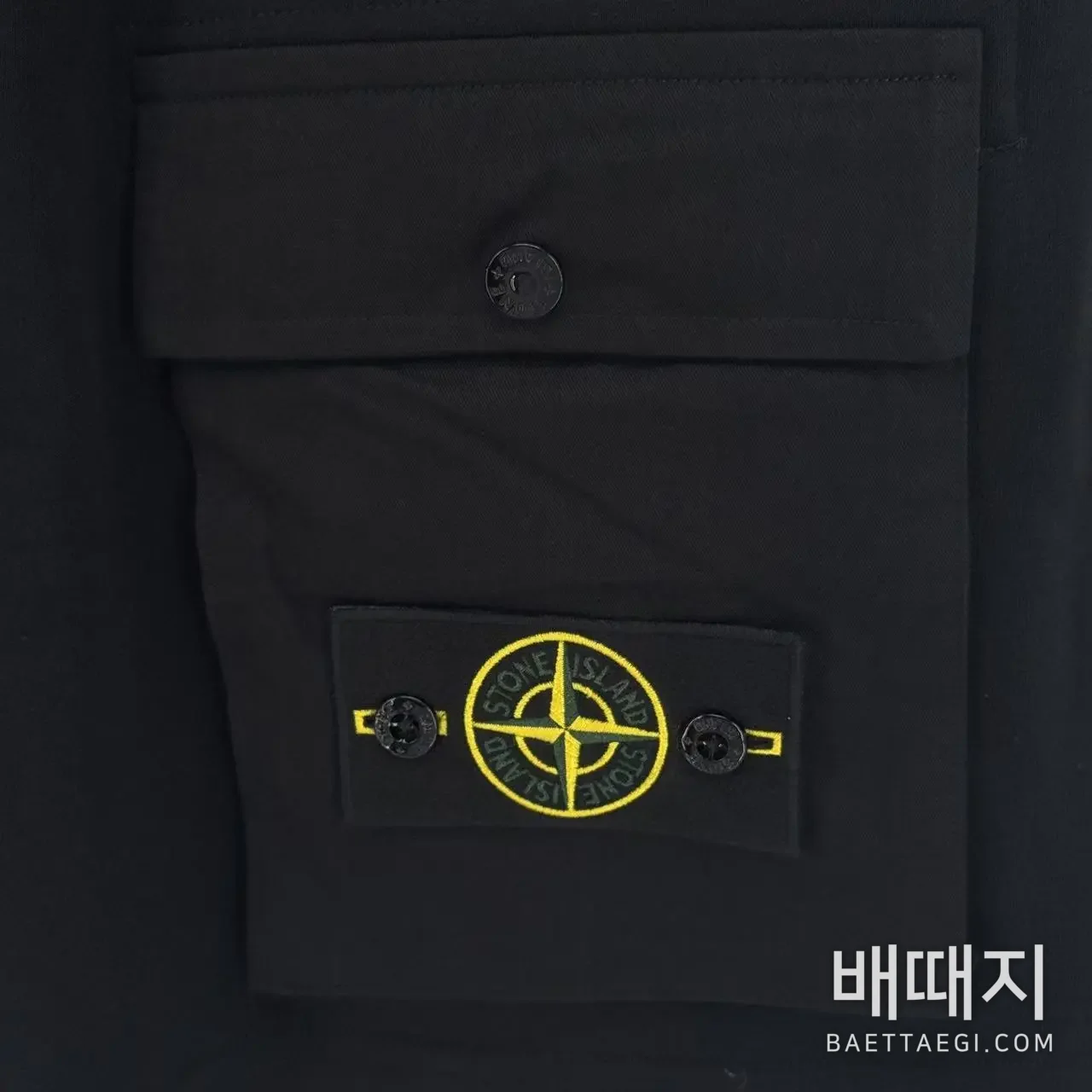스톤아일랜드 면 작업복 포켓 남성 반바지 검수사진 5
