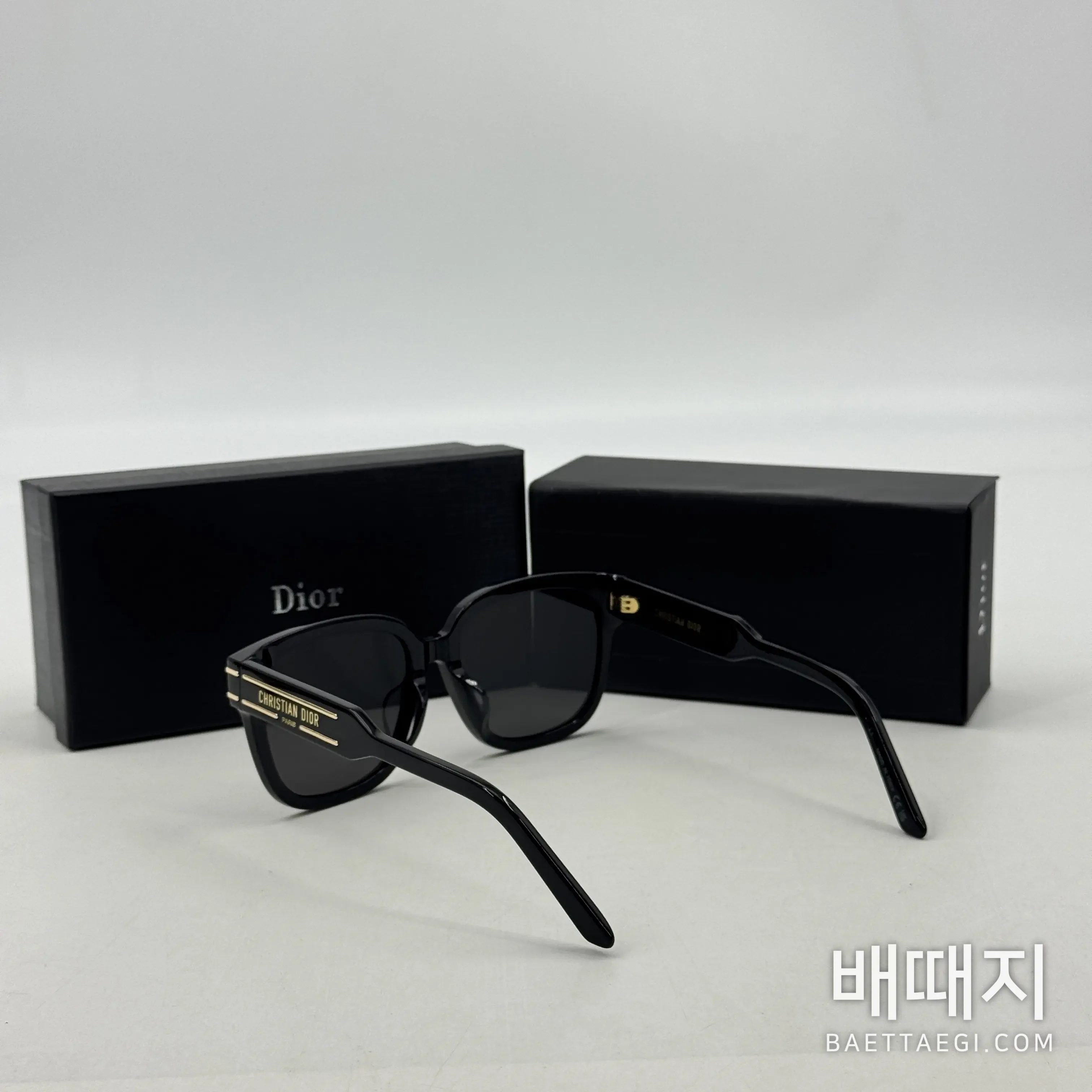 디올 선글라스 검정 검수사진 3