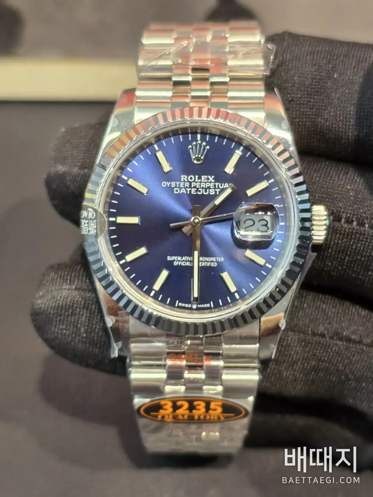 롤렉스 서브마리너 36mm QF 검수사진 4