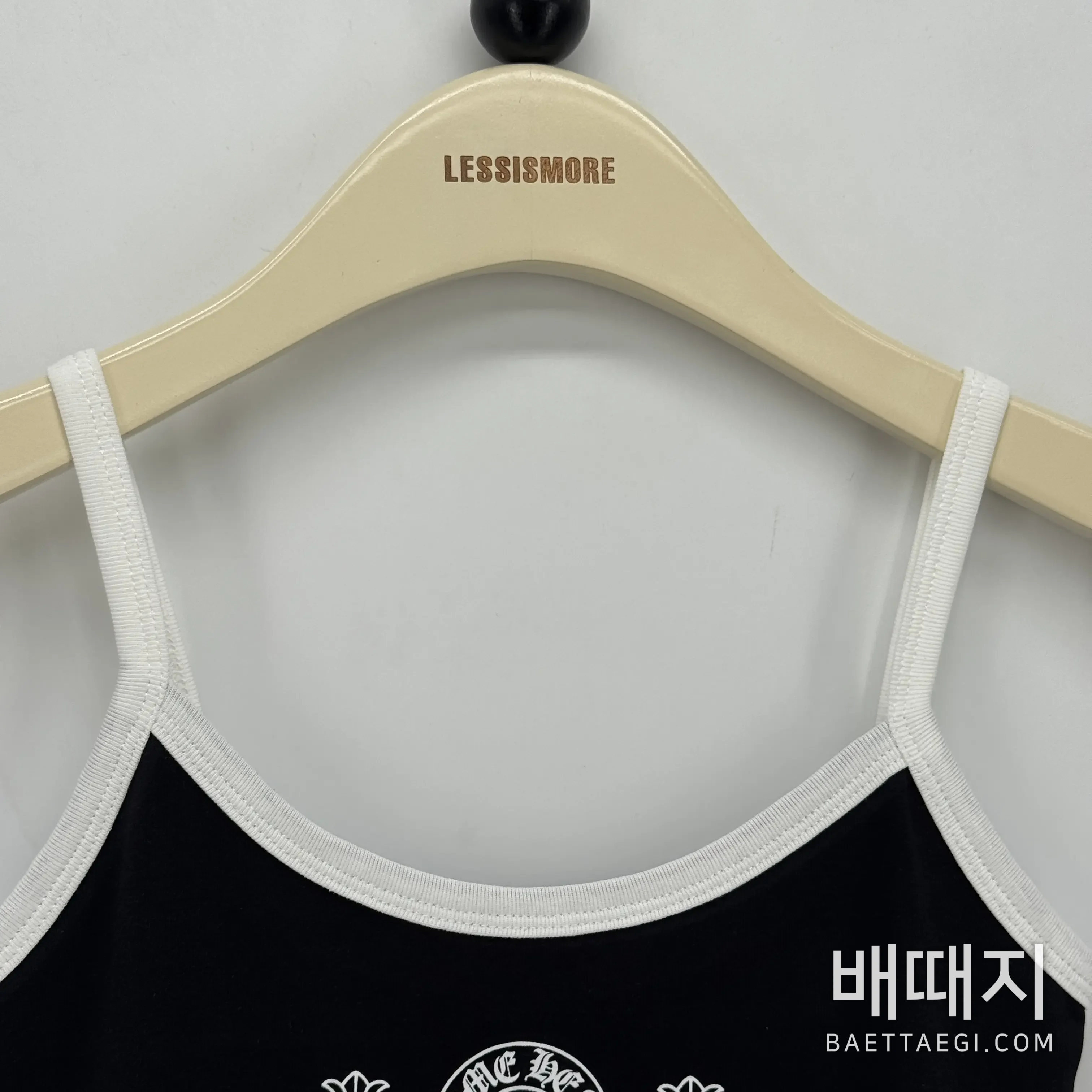 크롬하츠 살구색 배너 말굽 슬립 원피스 검수사진 4