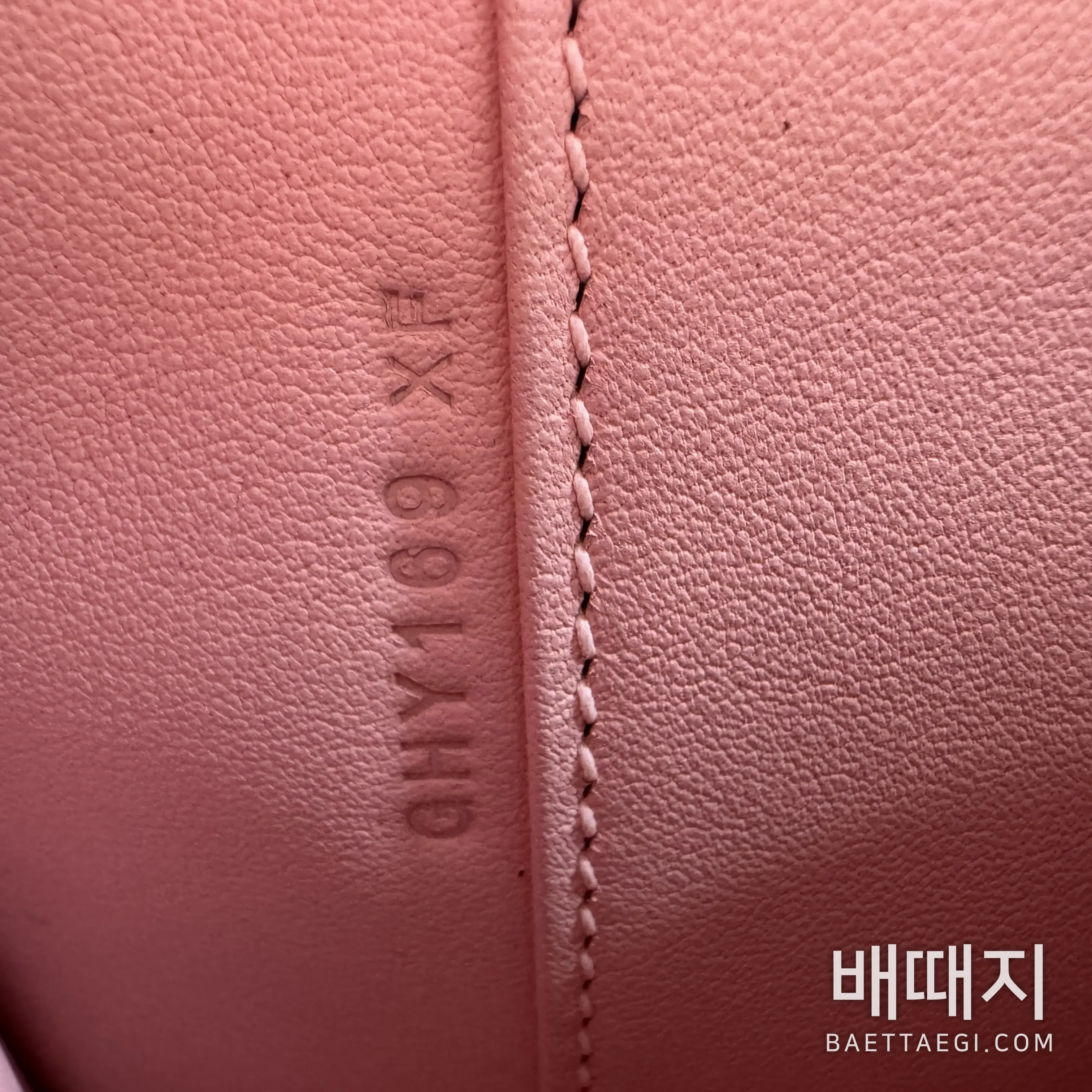 에르메스 켈리단스 로즈에뗴 은장 (BKC) 검수사진 10