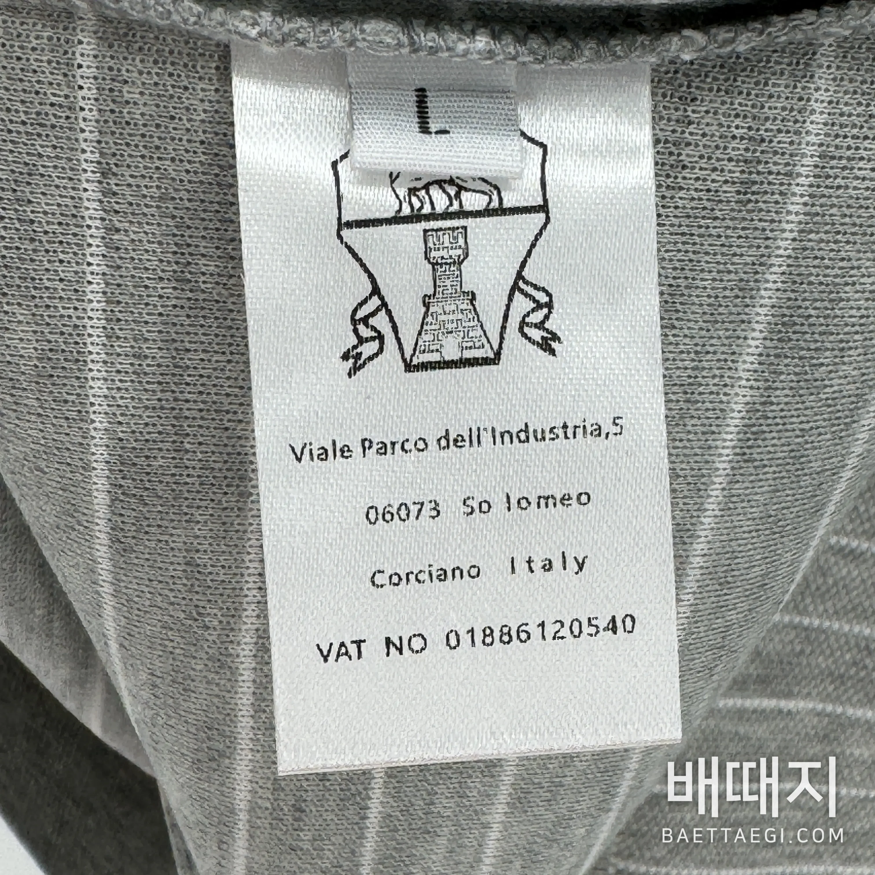 브루넬로쿠치넬리 남성 반팔 115110 Brunello Cucinelli T Shirt 검수사진 9