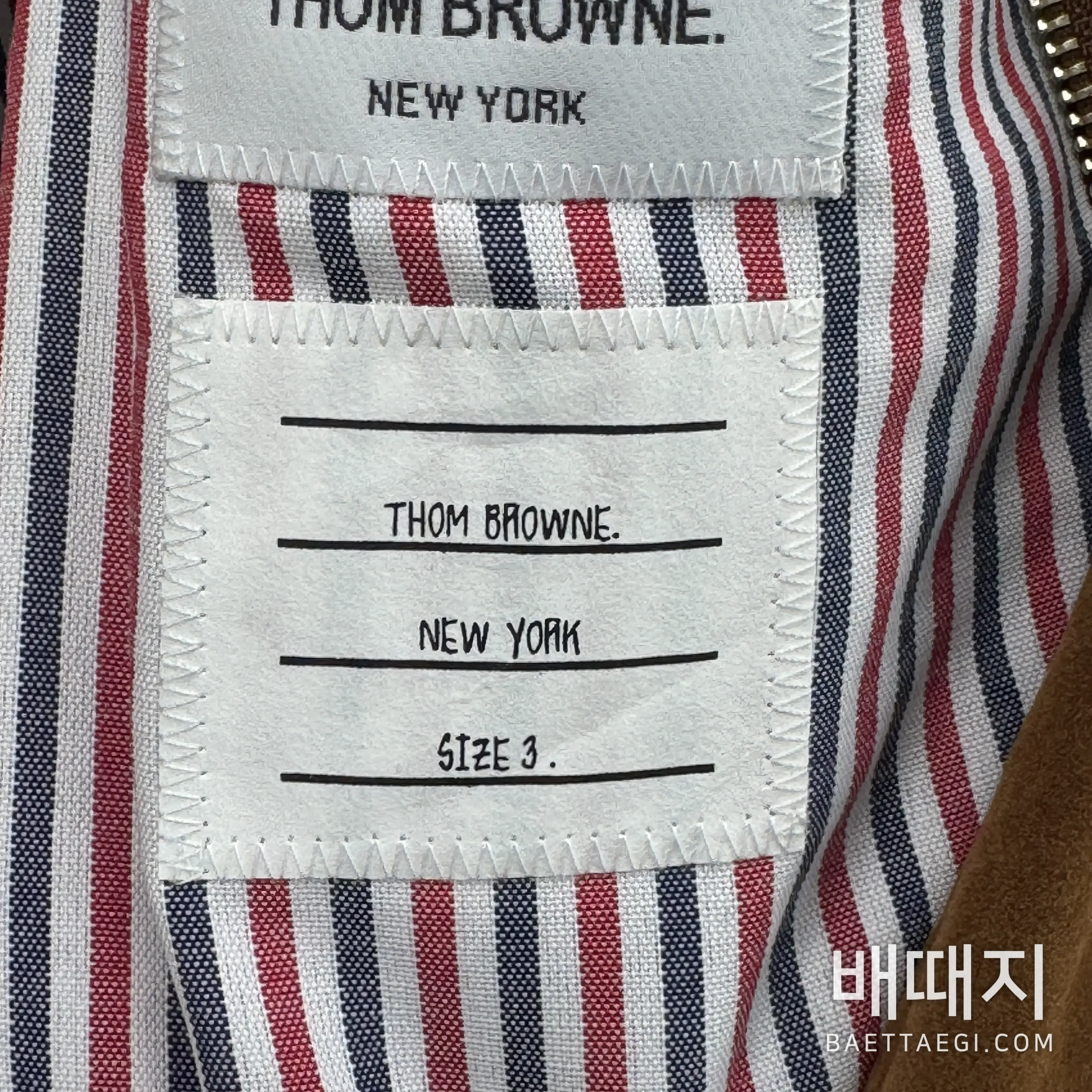 톰브라운 남성 자켓 126296 Thom Browne Jacket 검수사진 10