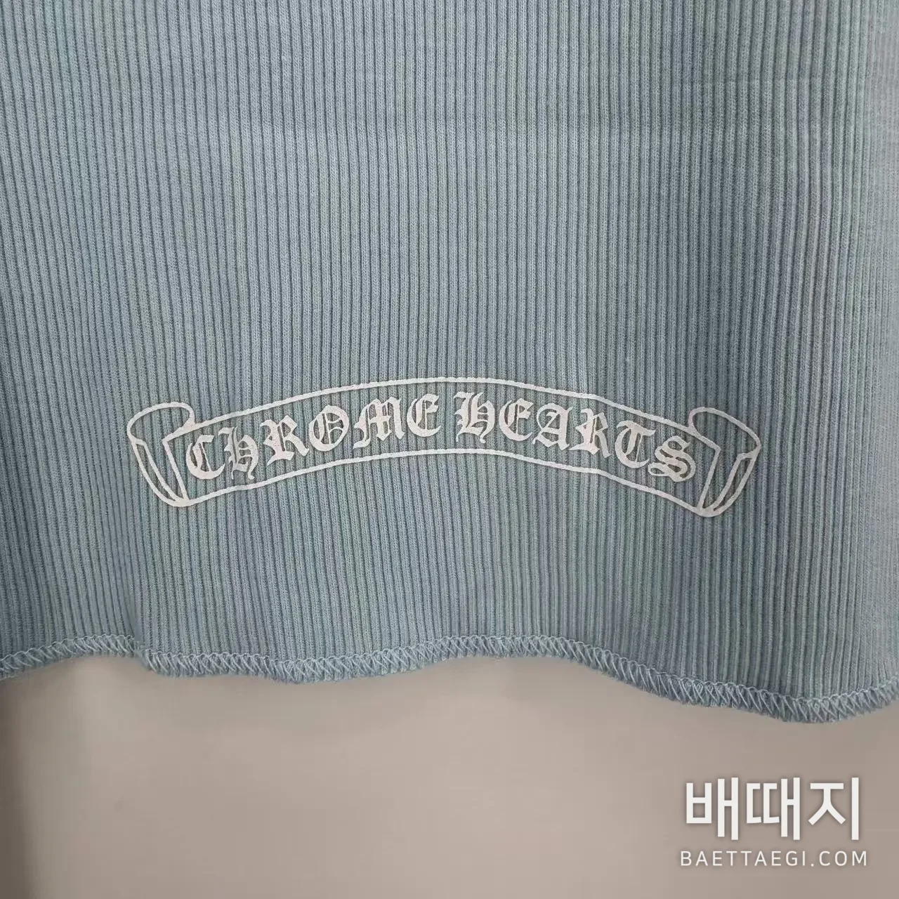 크롬하츠 여성 반팔 96633 Chrome Hearts T Shirt 검수사진 8