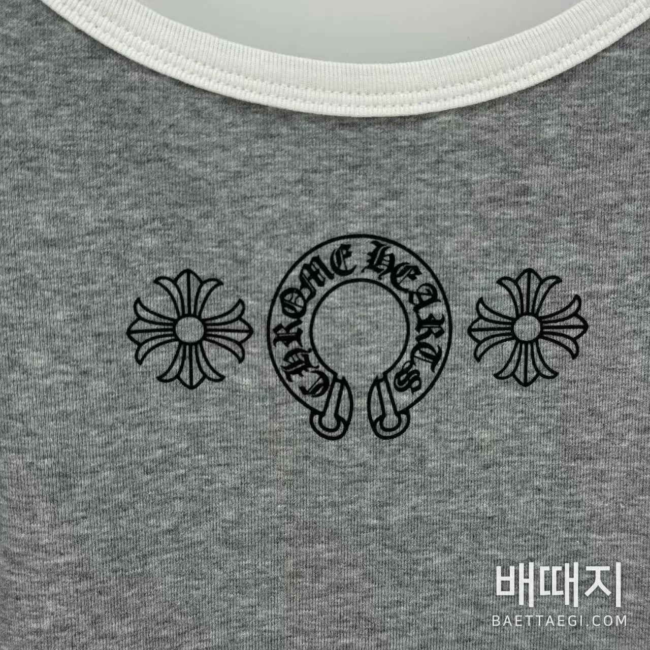 크롬하츠 여성 반팔 132863 Chrome Hearts T Shirt 검수사진 6
