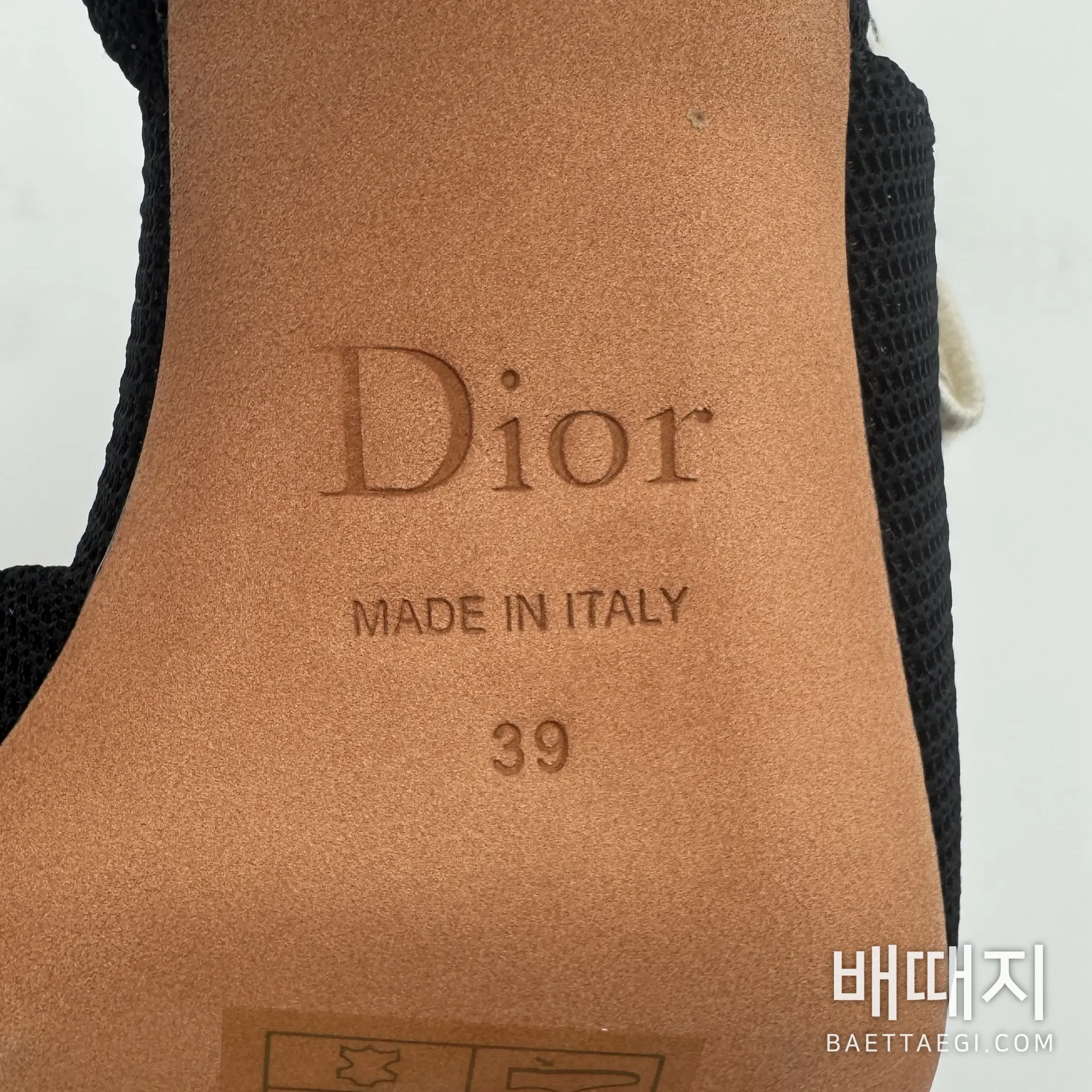 디올 자 키튼 힐 신발 98211 검수사진 9
