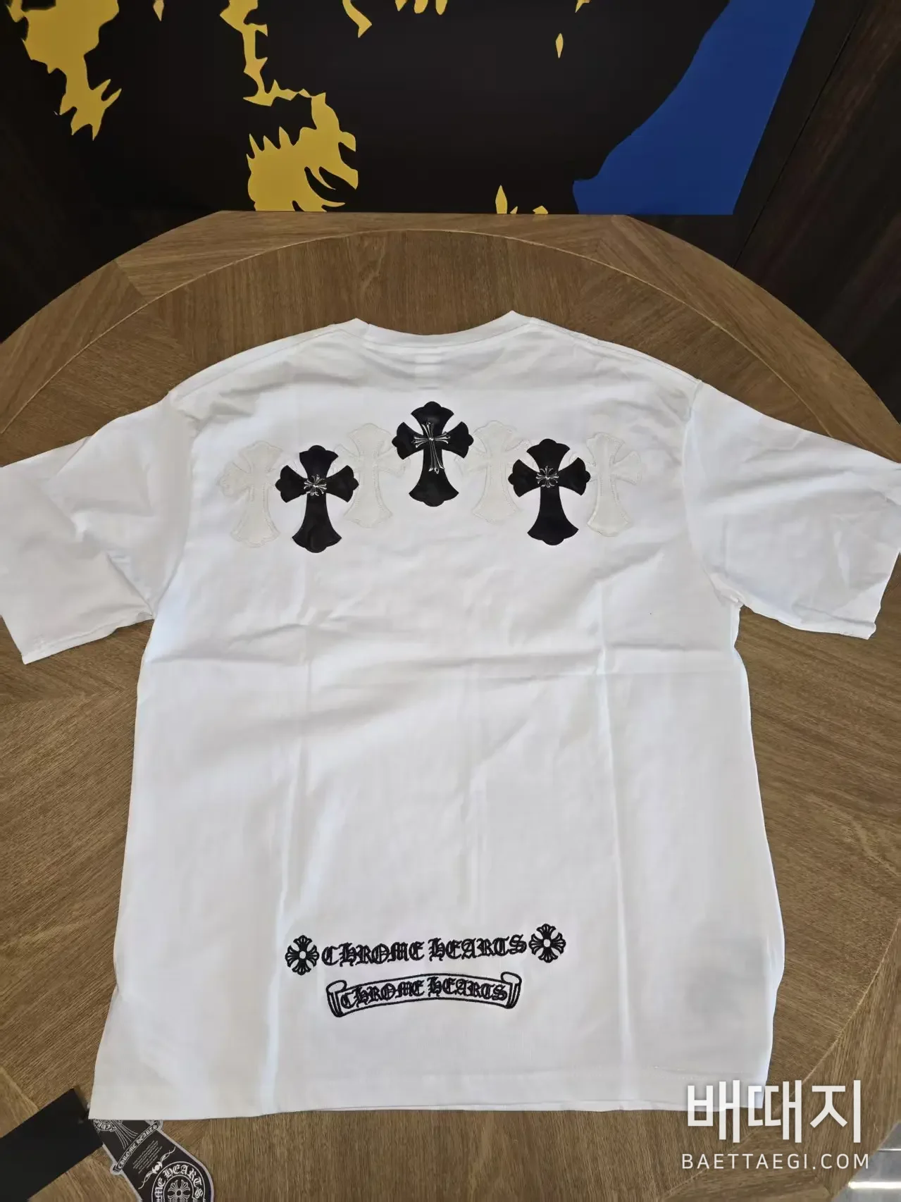 크롬하츠 남성 반팔 113671 Chrome Hearts T Shirt 검수사진 10