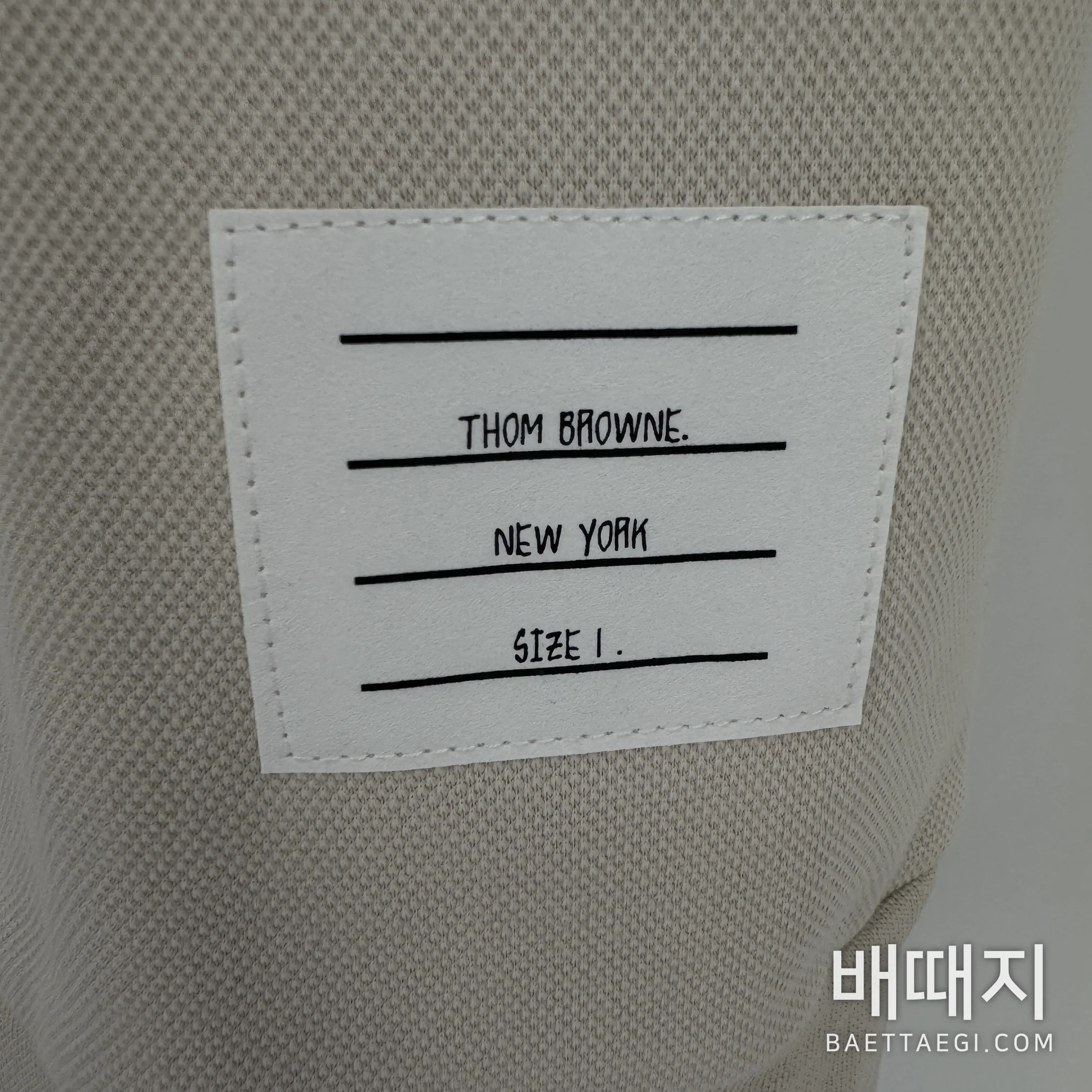 톰브라운 남성 반팔 50244 Thom Browne T Shirt 검수사진 8