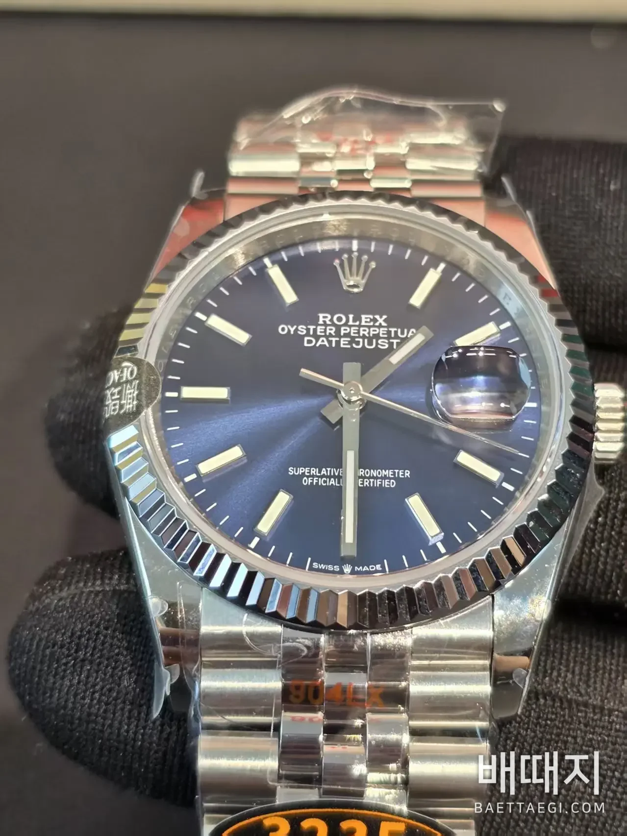 롤렉스 서브마리너 36mm QF 검수사진 5