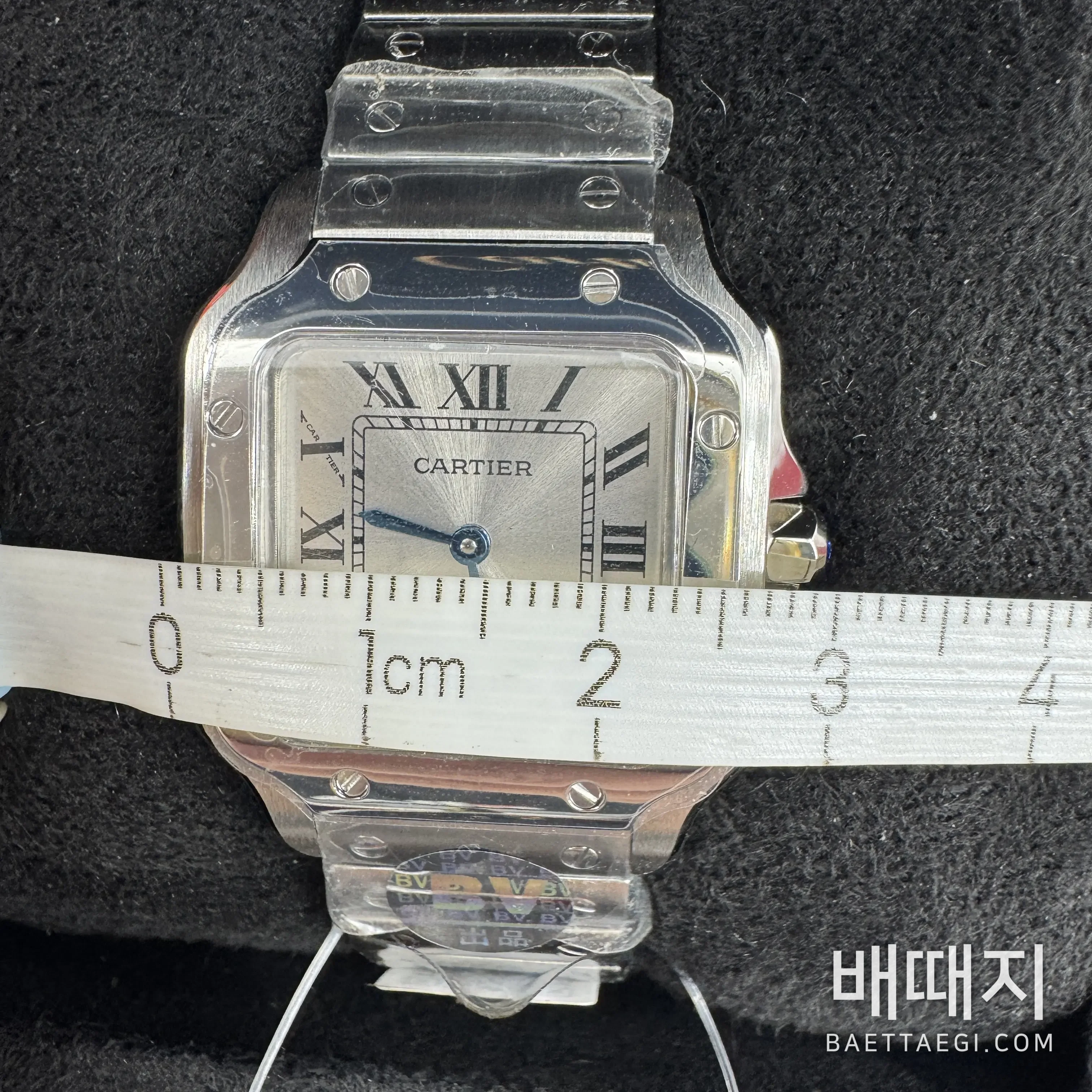 까르띠에 산토스 af공장 검수사진 3