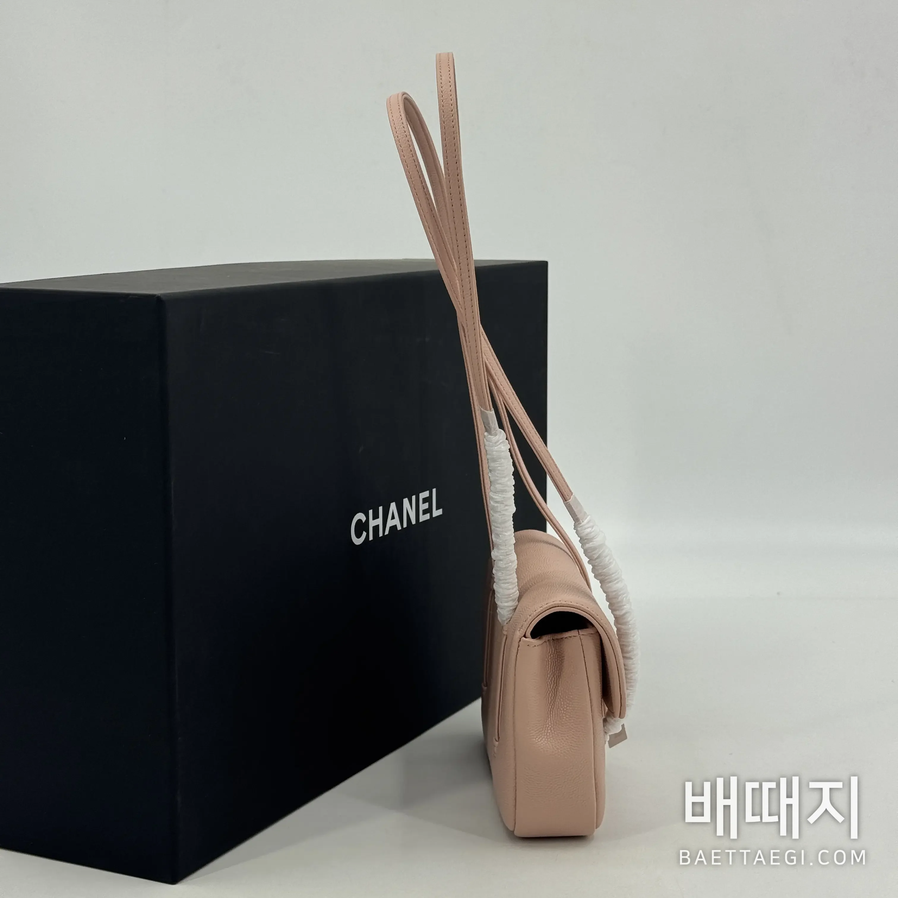 샤넬 핑크 핸들 가방 검수사진 3
