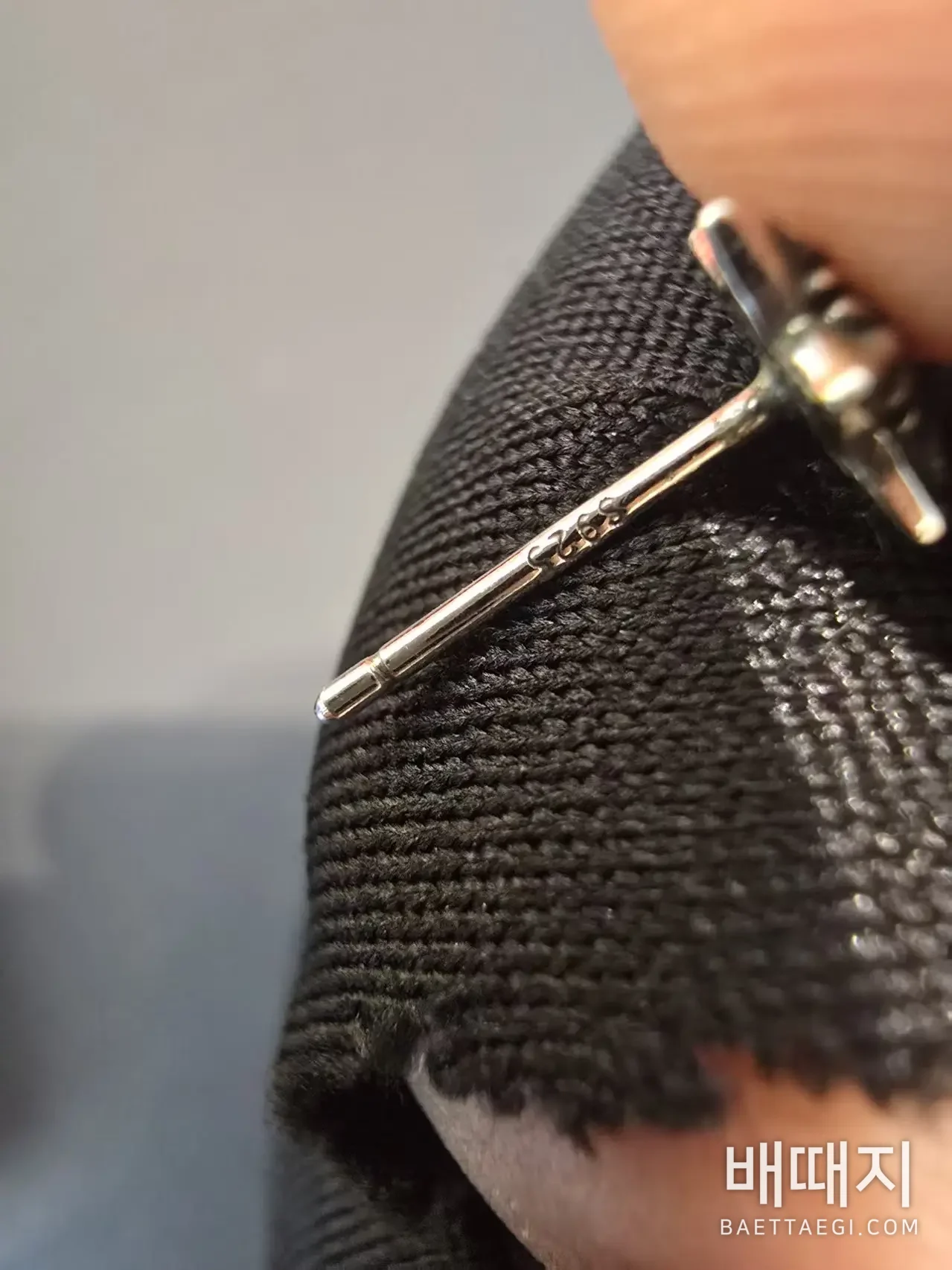 크롬하츠 귀걸이 124633 Chrome Hearts Earrings 검수사진 6