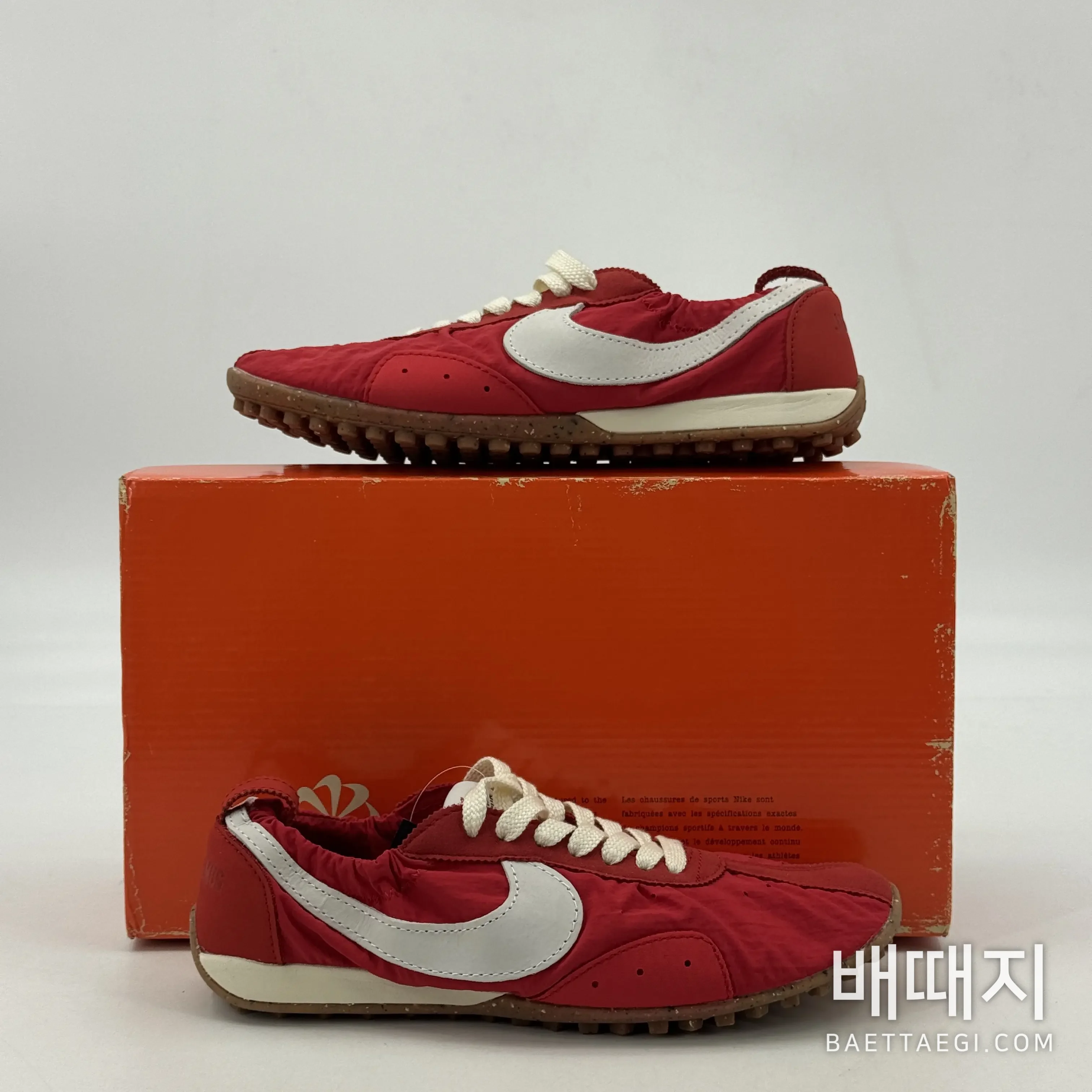 자크뮈스 나일론 레트로 캐주얼 신발 검수사진 2