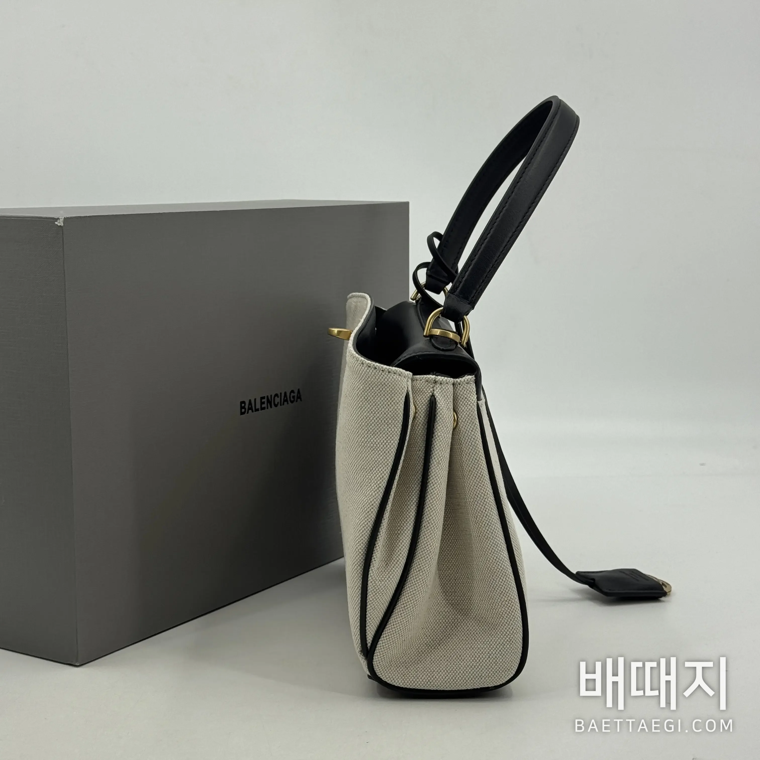 발렌시아가 캔버스 가죽 로데오 가방 검수사진 5