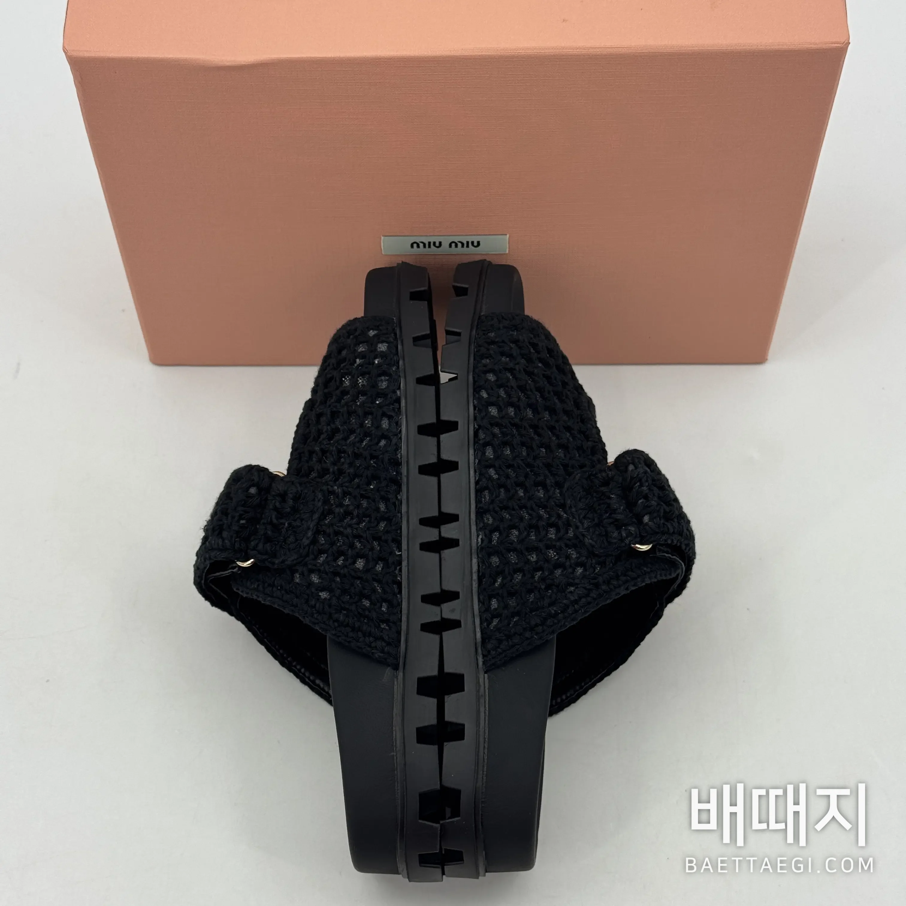 미우미우 신발 99369 Miu Miu Shoes 검수사진 6