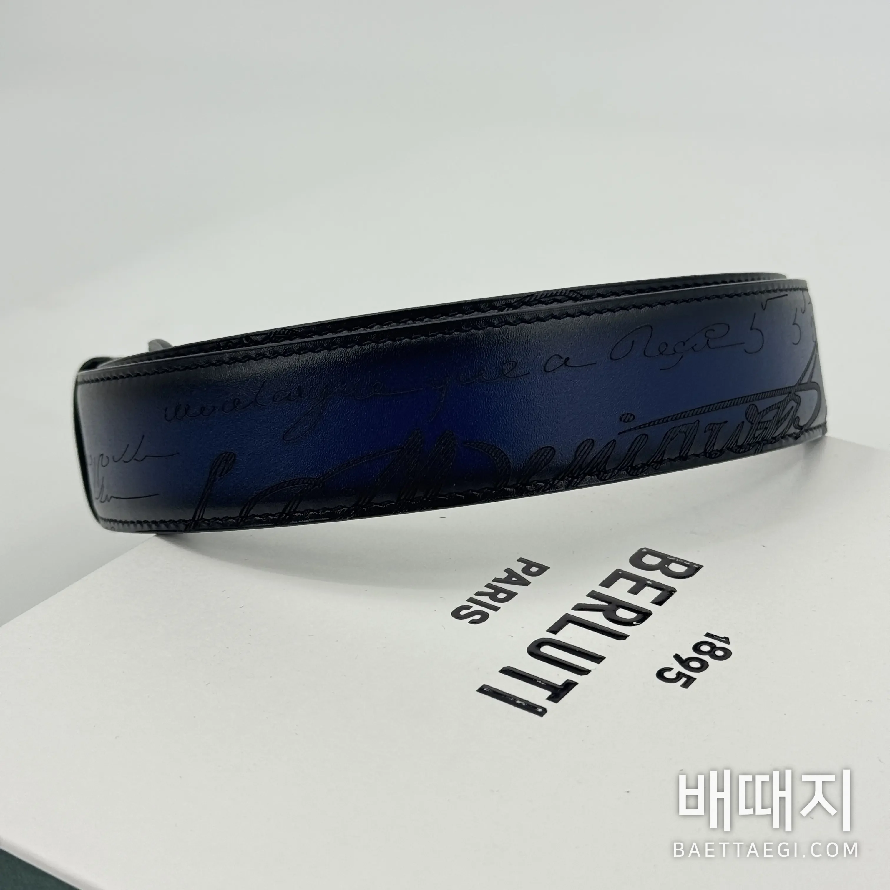 벨루티 벨트 검수사진 4