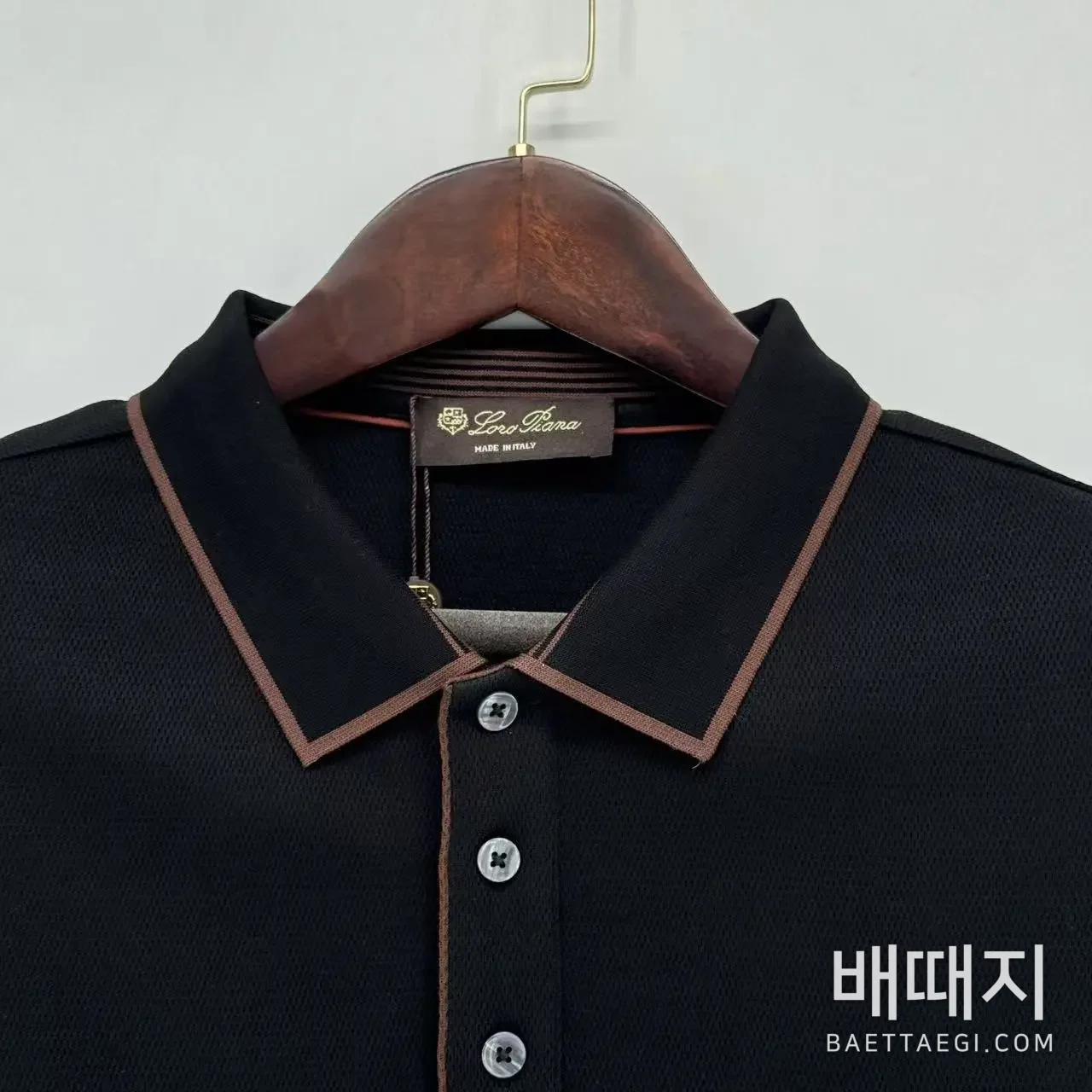 로로피아나 남성 반팔 티셔츠 검수사진 4