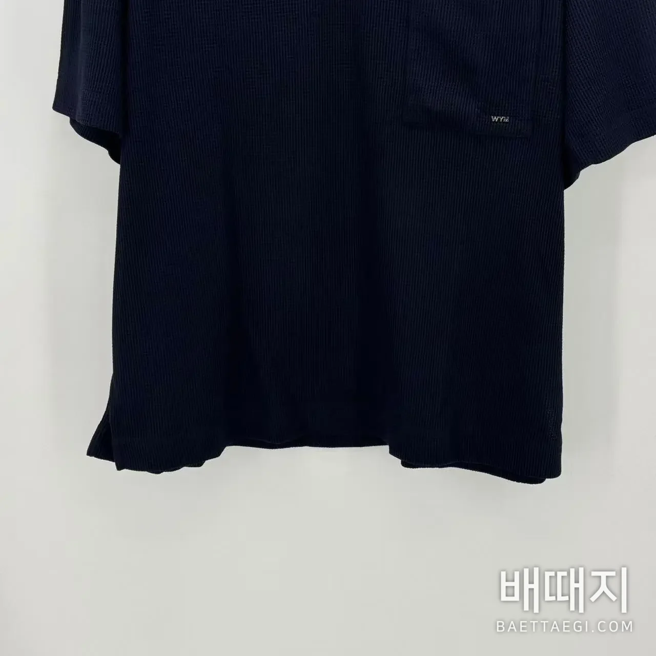 우영미 카라 네이비 검수사진 3