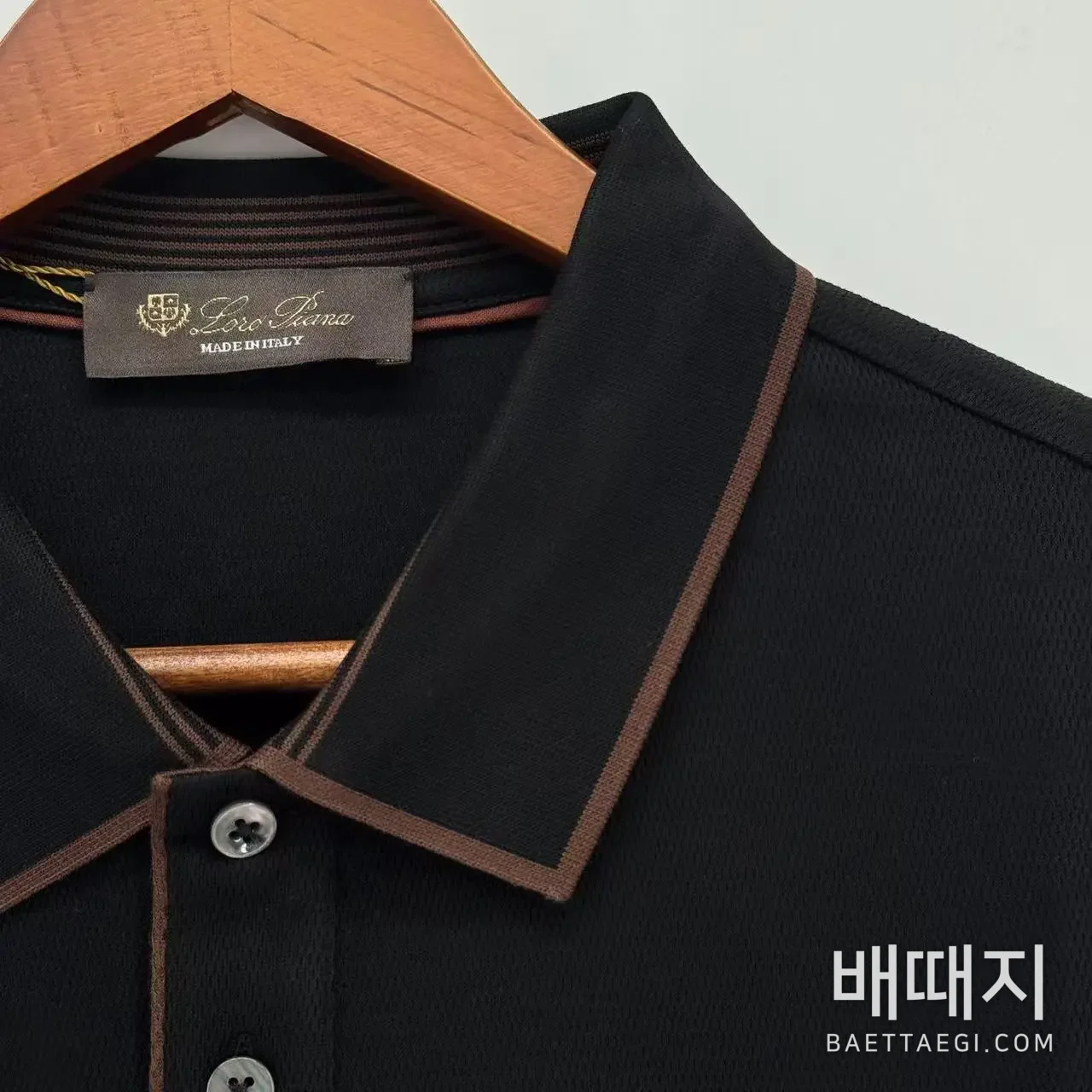로로피아나 남성 반팔 114645 Loro Piana T Shirt 검수사진 4