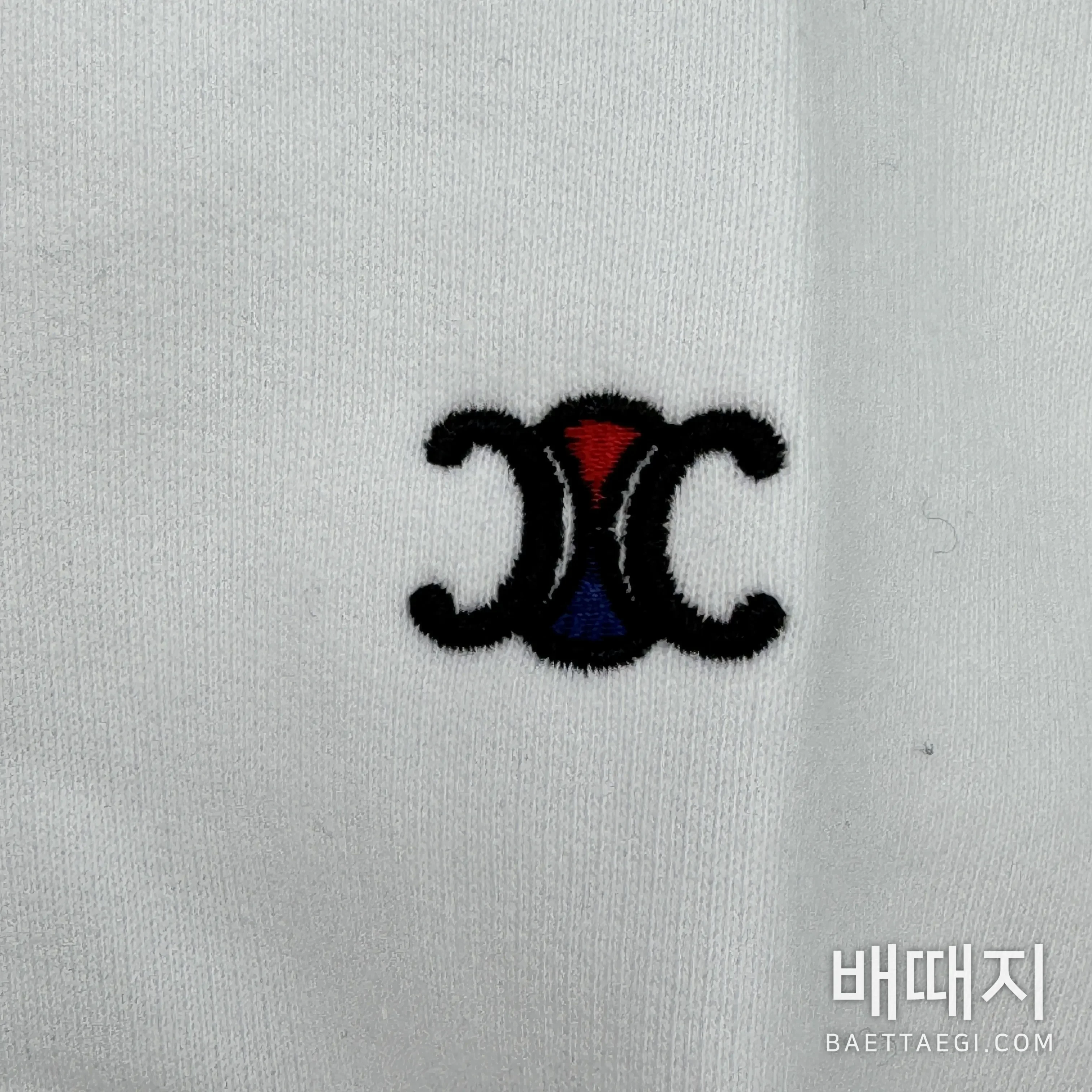 셀린느 로고 프린트 남성 긴팔 스웨트셔츠 검수사진 5