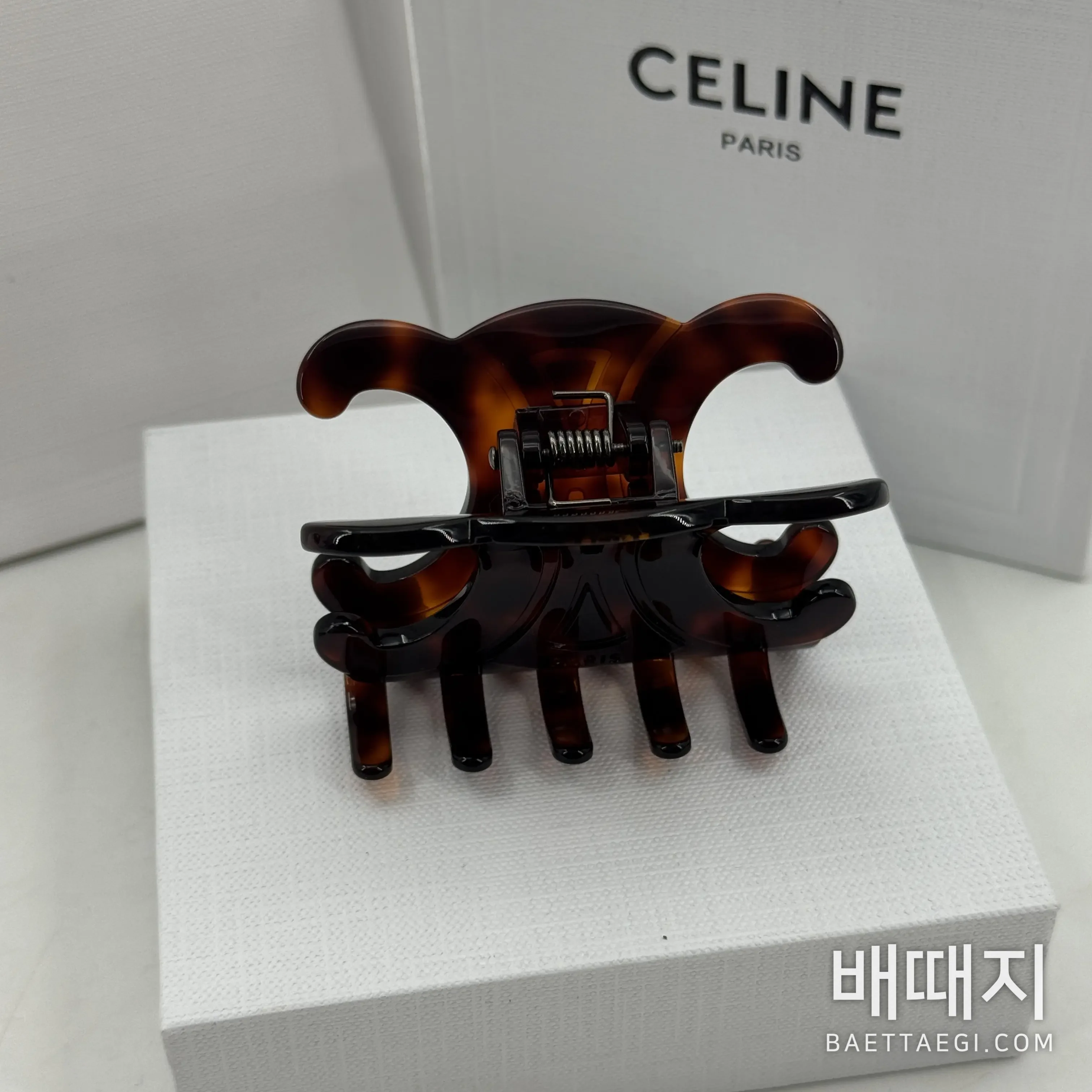 셀린느 라지 헤어 클로 - 아세테이트 검수사진 2
