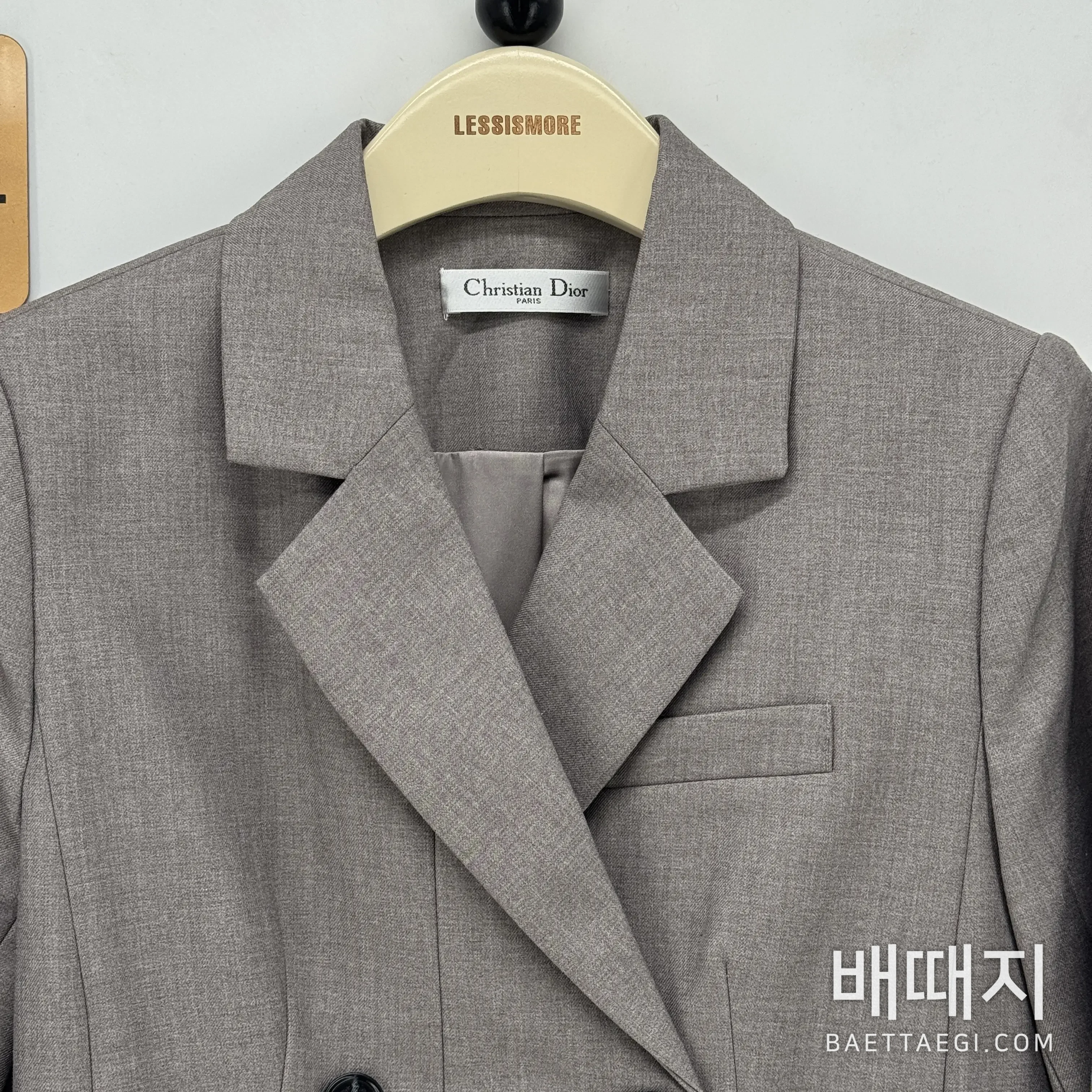 디올 더블 브레스트 플리츠 여성 자켓 199048 검수사진 6