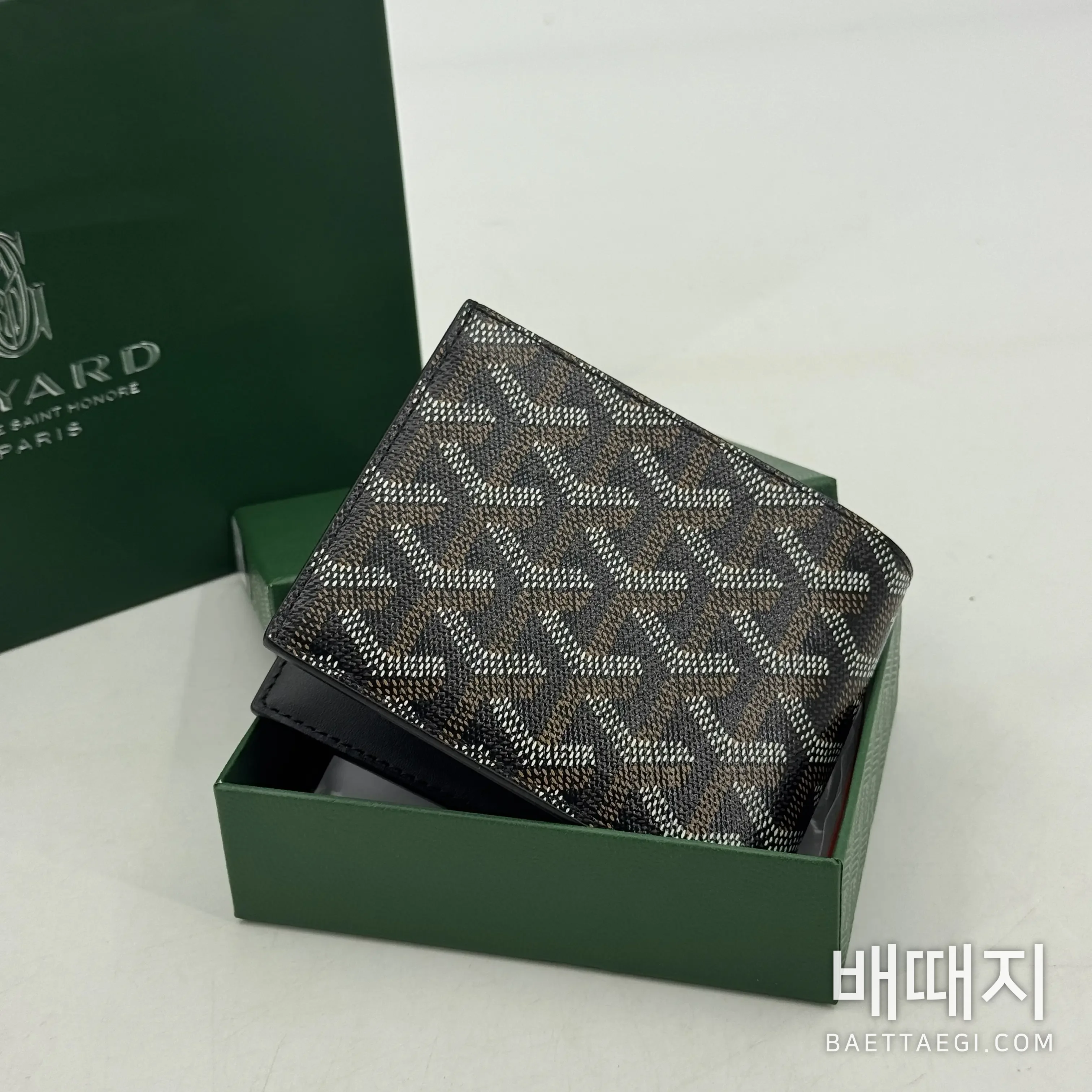 고야드 빅투아르 지갑 검수사진 3